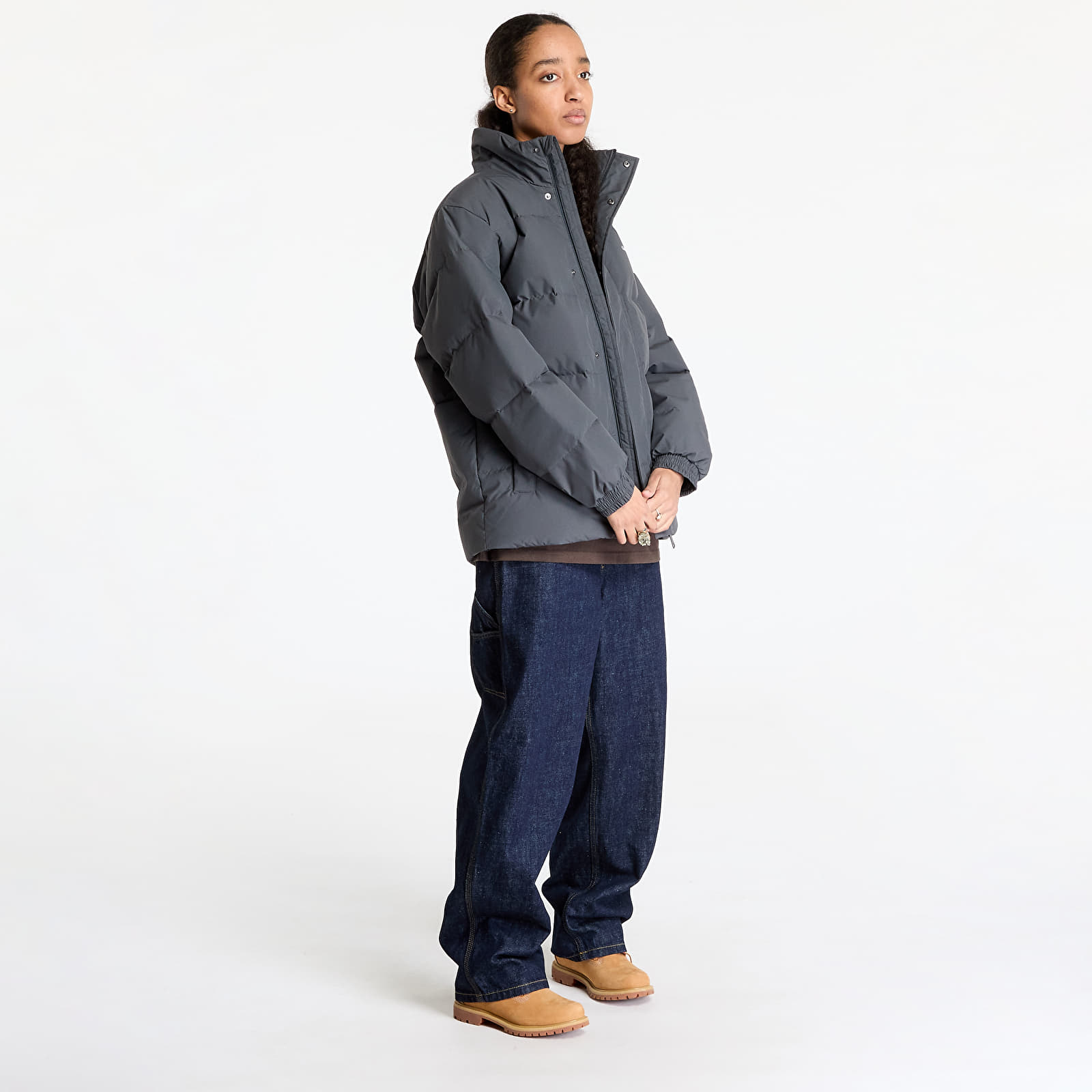 Men's jackets Carhartt WIP Danville Jacket UNISEX Graphite/ White