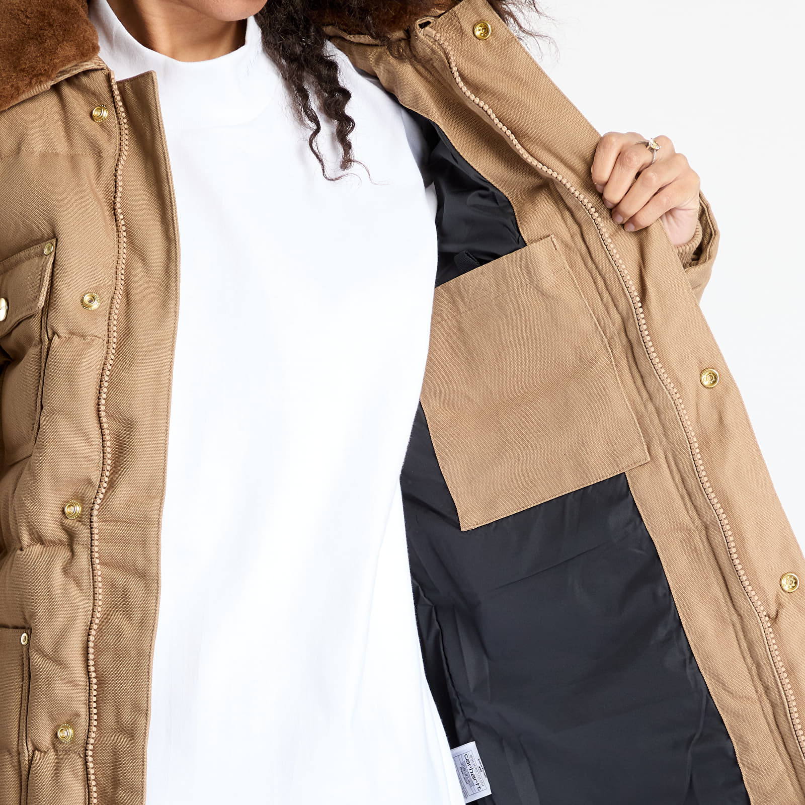 Chaquetas de hombre Carhartt WIP Rayley Jacket UNISEX Peanut