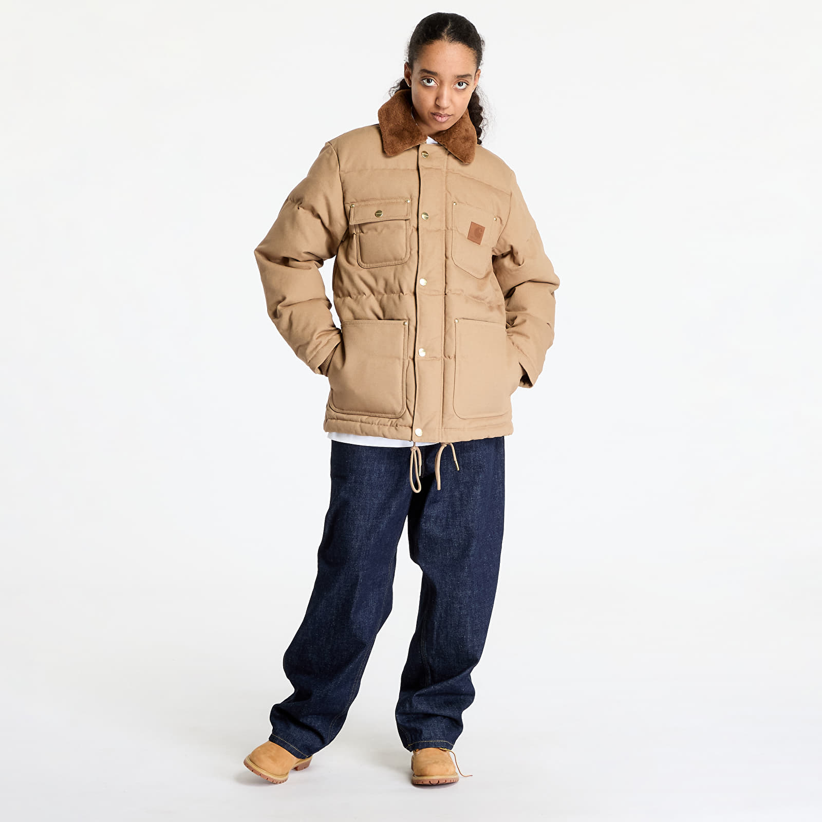 Chaquetas de hombre Carhartt WIP Rayley Jacket UNISEX Peanut