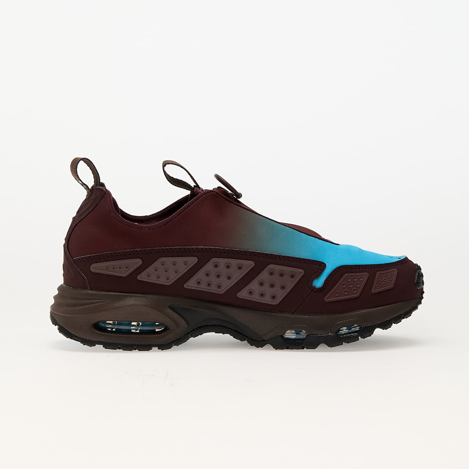 Sneakers og sko til kvinder Nike W Air Max SNDR Burgundy Crush/ Baltic Blue-Baroque Brown