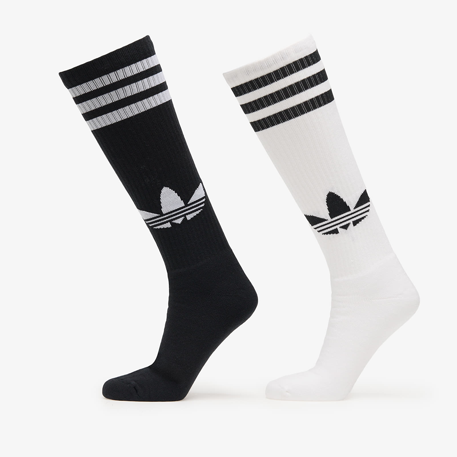 Meeste sokid adidas Knee Sock 2-Pack White/ Black