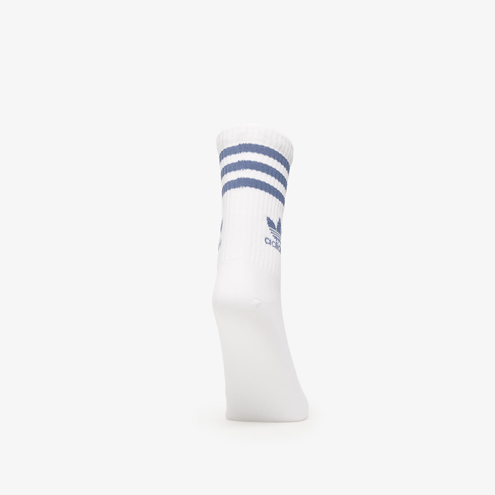 Skarpety męskie adidas 3 Stripes Crew Sock 3-Pack White/ Preloved Ruby/ Preloved Ink/ Collegiate Green