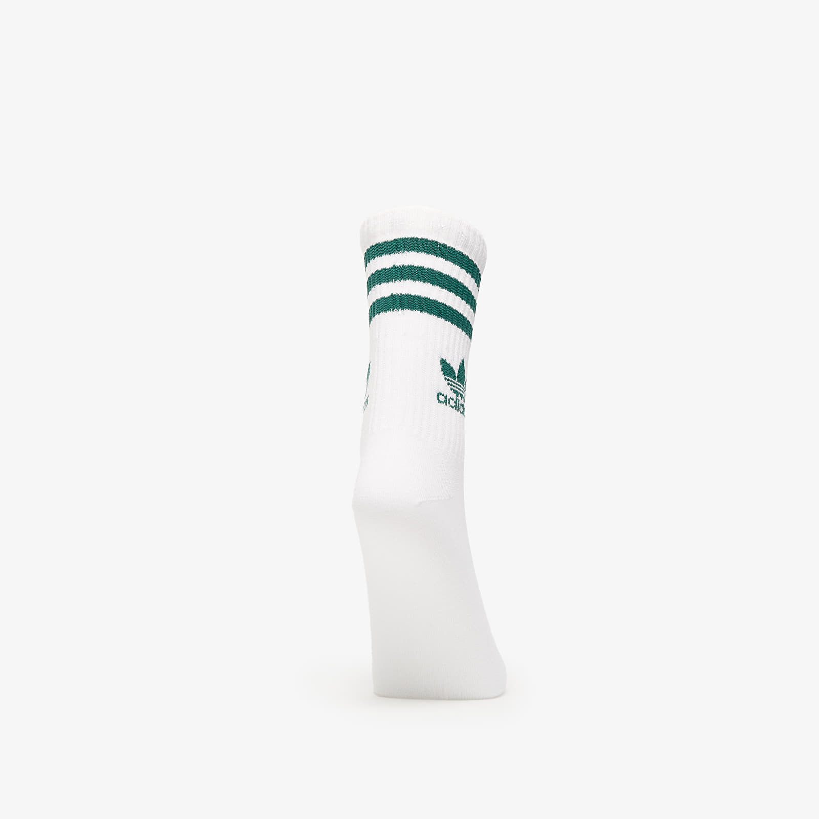 Skarpety męskie adidas 3 Stripes Crew Sock 3-Pack White/ Preloved Ruby/ Preloved Ink/ Collegiate Green