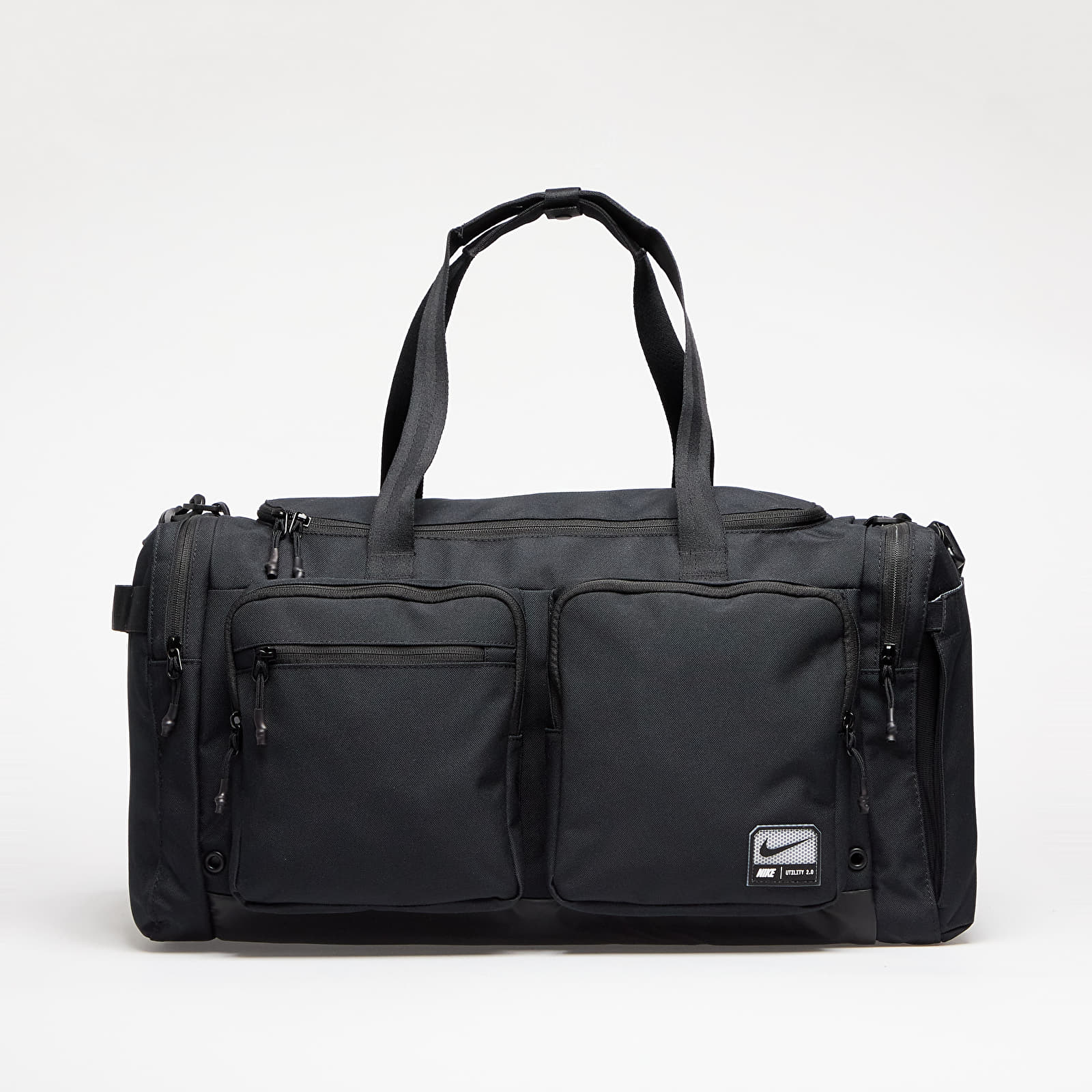 Torba na ramię Nike Utility Power 2.0 Duffel Bag Black/ Black/ White