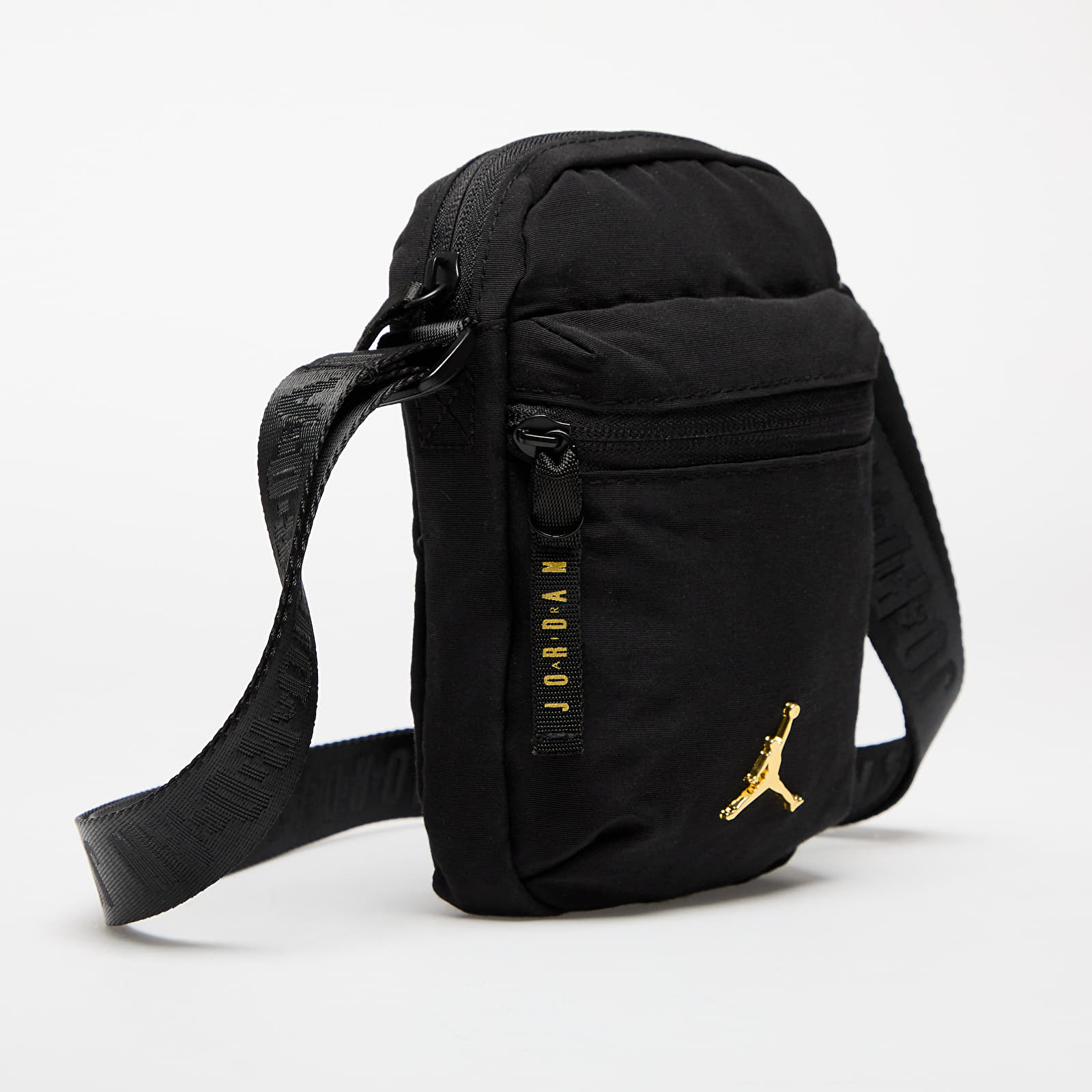 Τσάντες ώμου Jordan Jan Airborne Festival Bag Black/ Gold