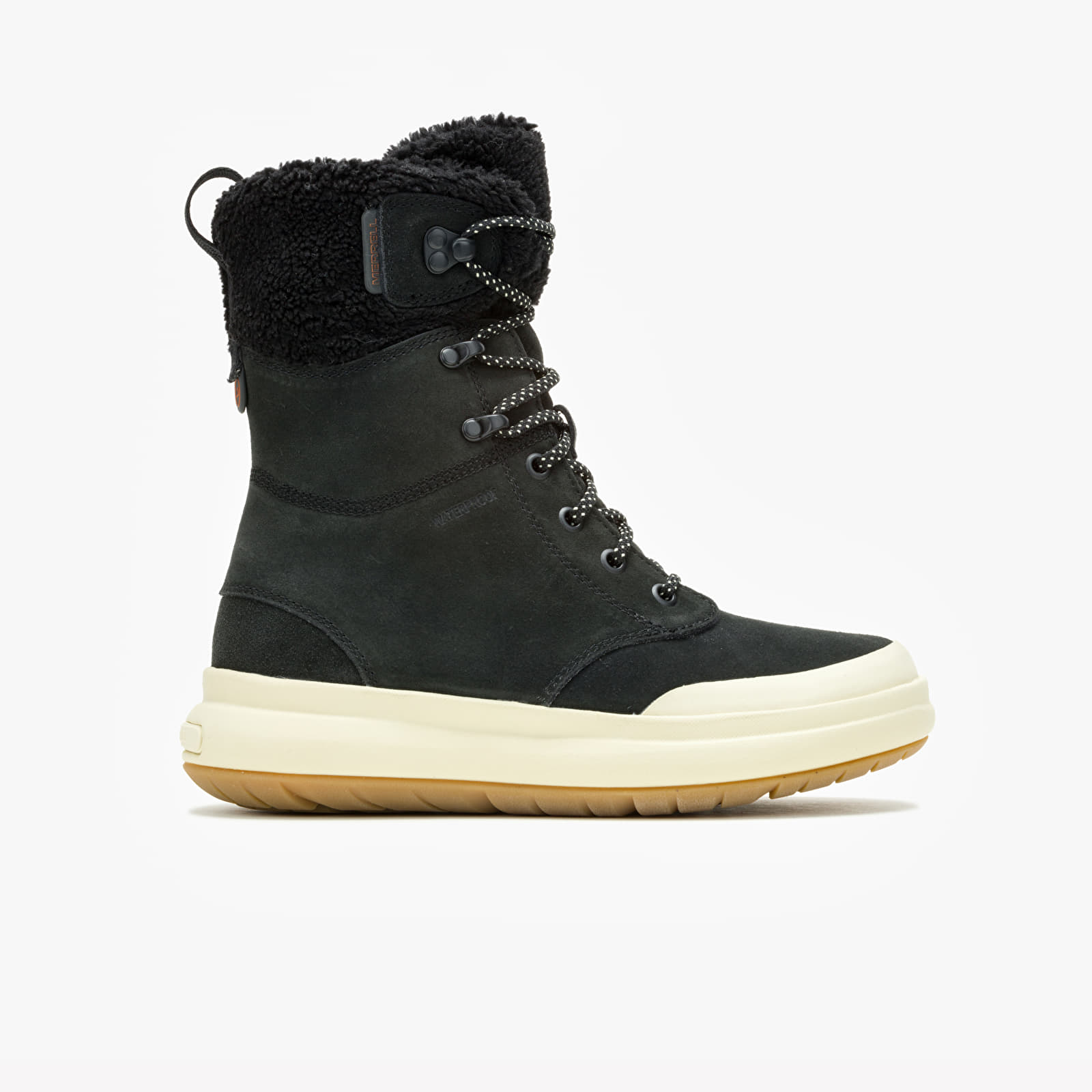 Chaussures et baskets femme Merrell W Marquette Thermo Tall Zip Wp Black