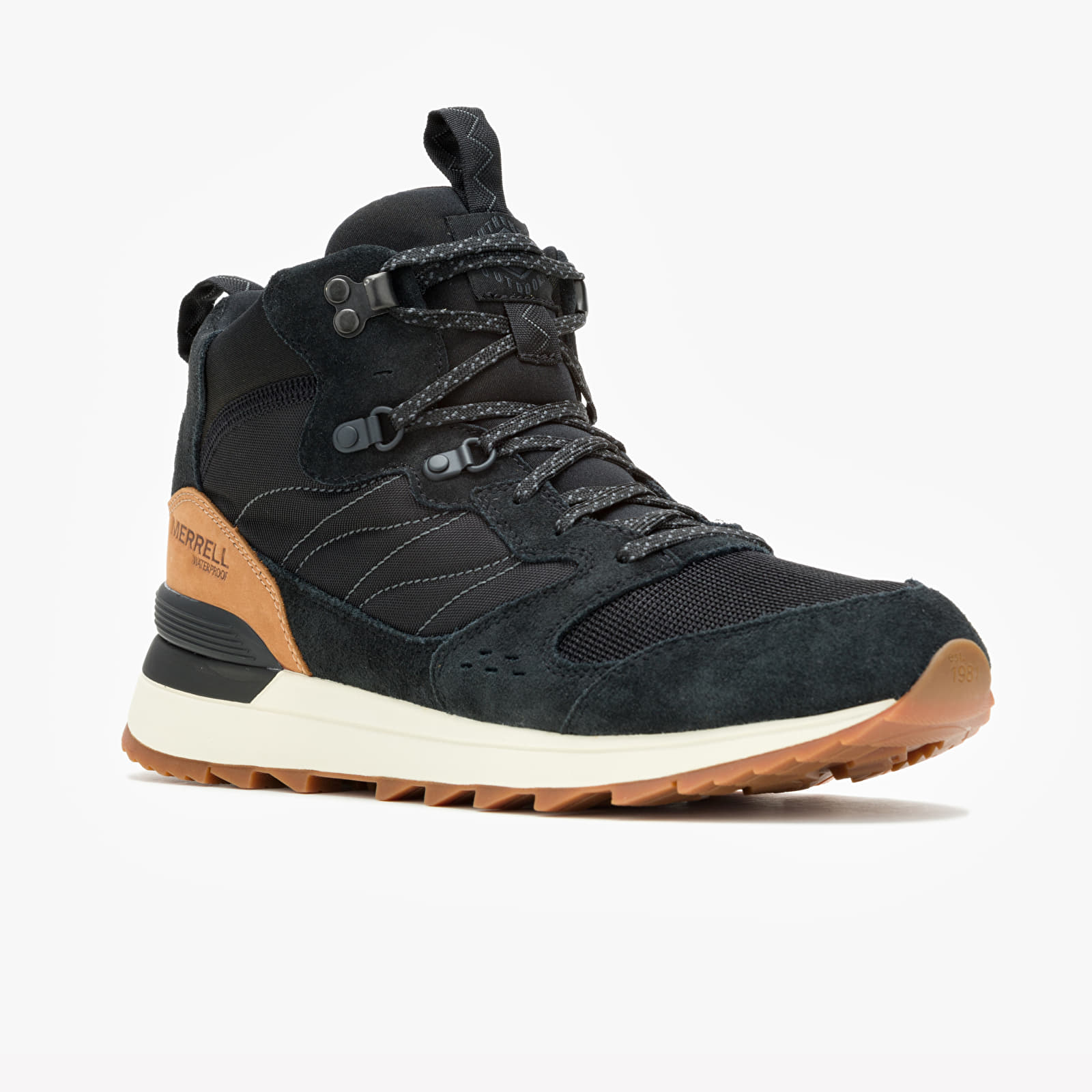 Men's sneakers and shoes Merrell Alpine 83 Snkr Recraft Mid Wp Black