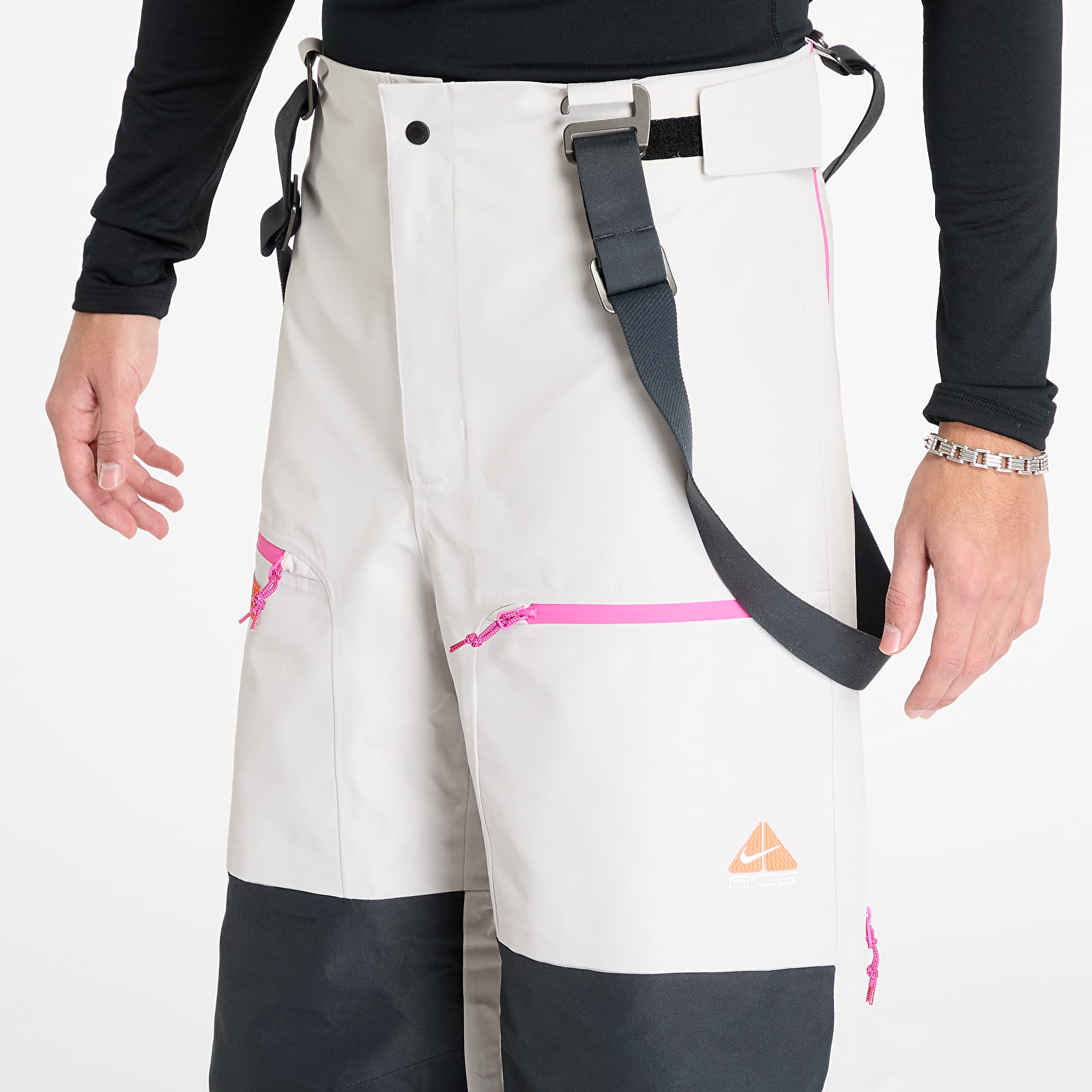 Meeste püksid Nike ACG "Chena Vortex" Storm-FIT ADV Bibs Light Orewood Brown/ Anthracite/ Summit White