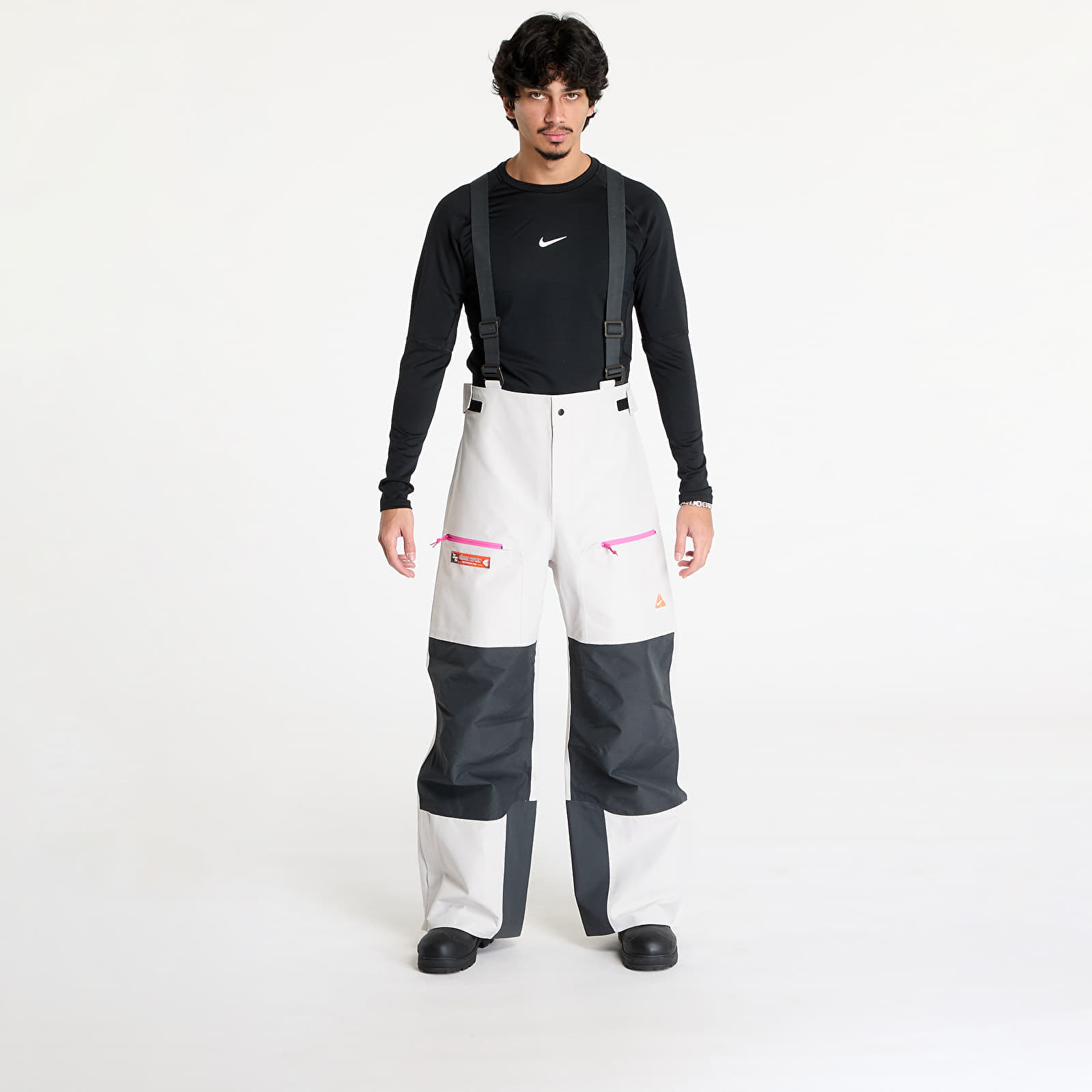 Παντελόνια Nike ACG "Chena Vortex" Storm-FIT ADV Bibs Light Orewood Brown/ Anthracite/ Summit White S