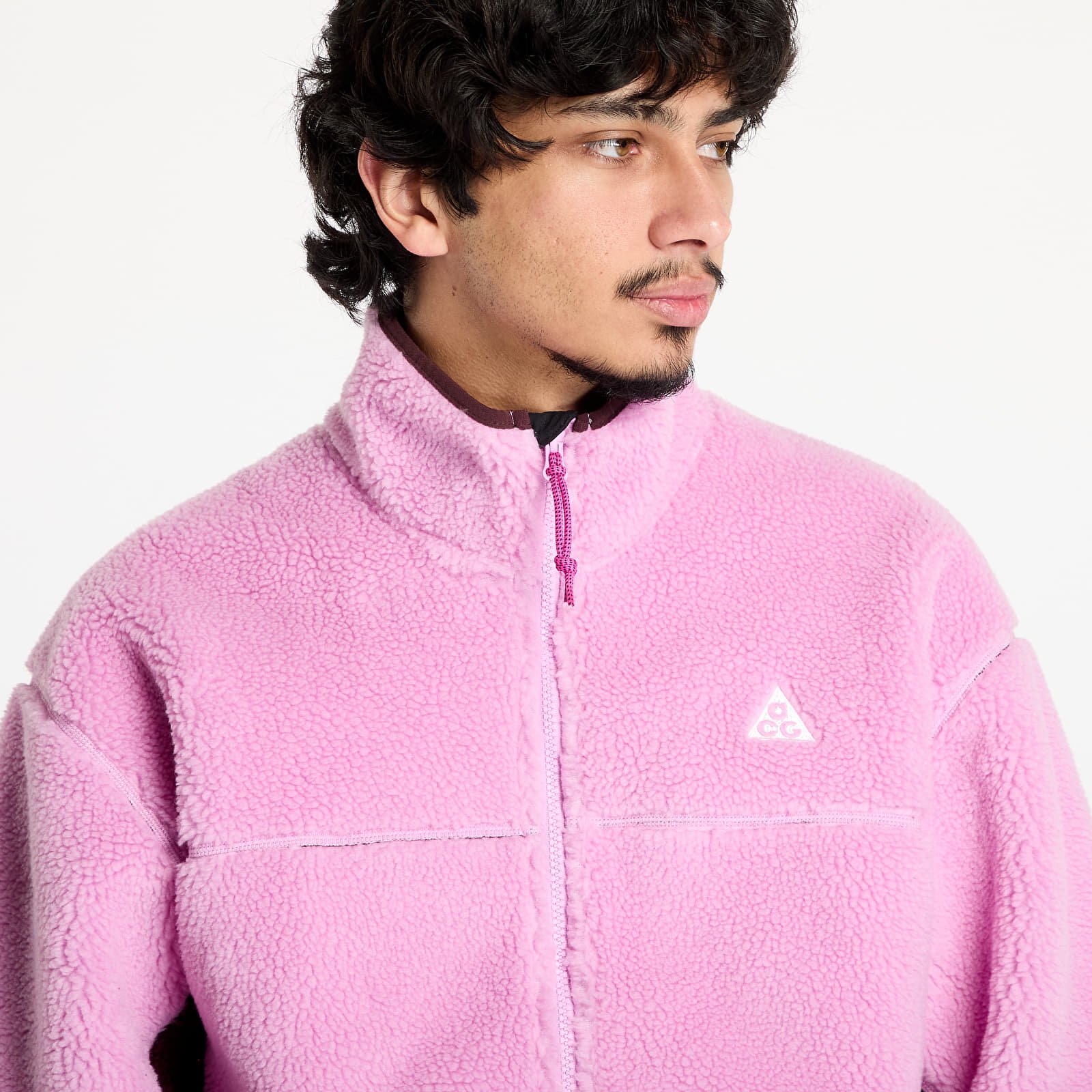 Meeste kampsunid Nike ACG "Canwell Glacier" Men's Therma-FIT ADV Windproof Fleece Beyond Pink/ Burgundy Crush/ Summit White