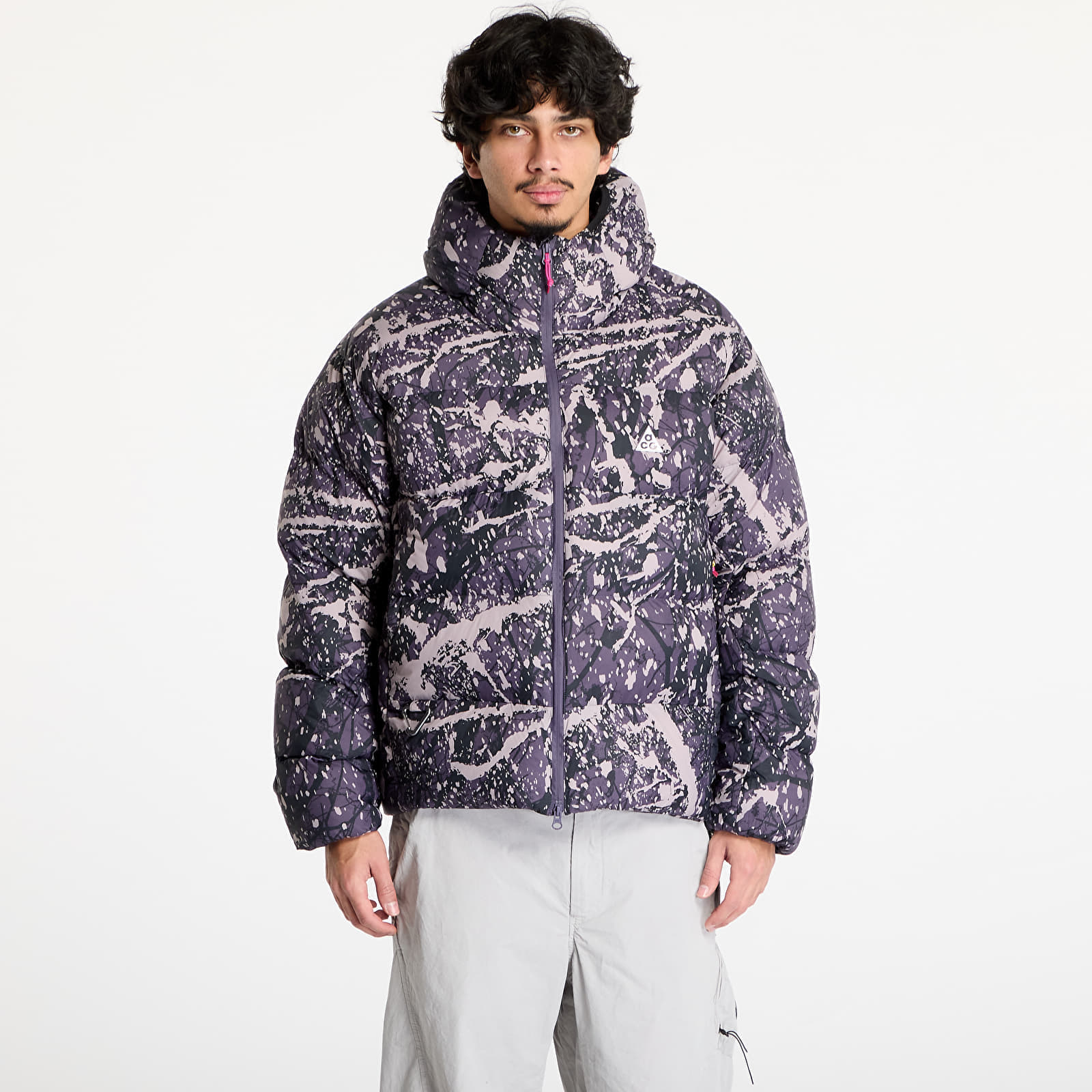 Bunda Nike ACG "Lunar Lake" Men's Therma-FIT ADV Jacket Dark Raisin/ Black/ Black/ Summit White S