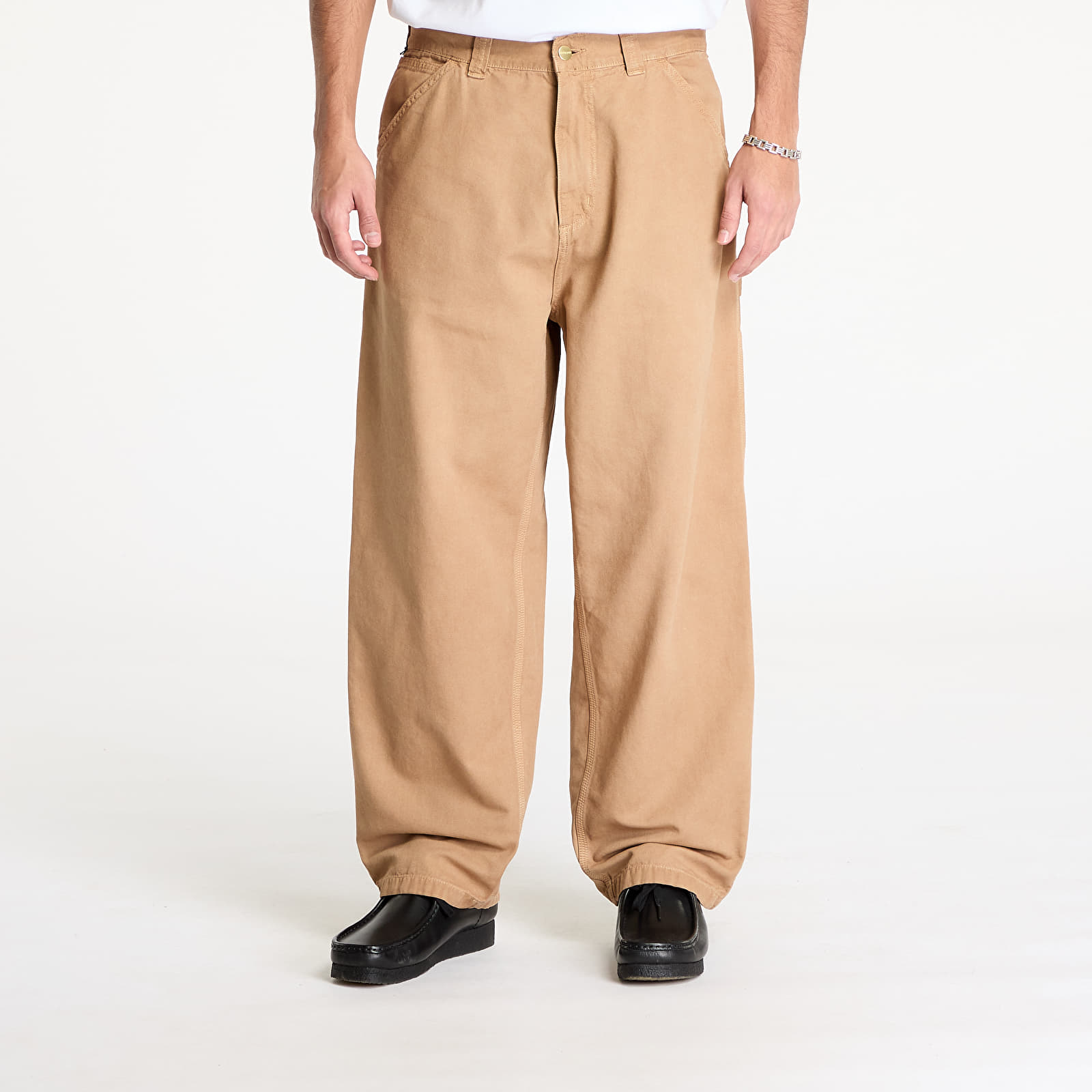 Pantalones de hombre Carhartt WIP OG Single Knee Pant Peanut Stone Dyed