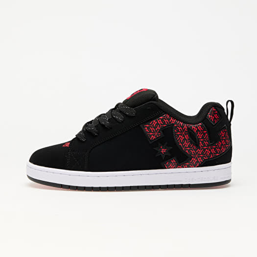 DC Court Graffik Black/ White/ Red