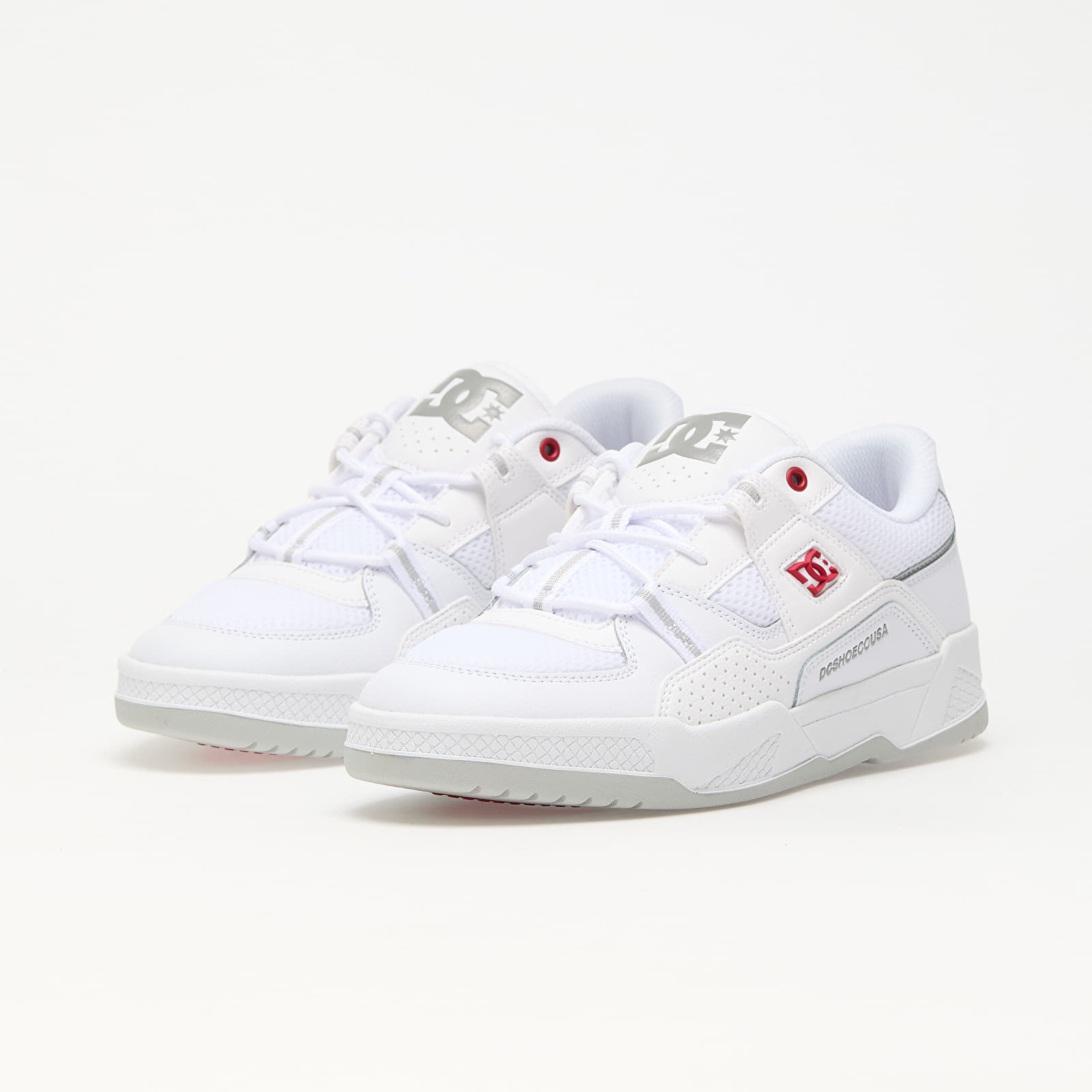 Sneakers og sko til mænd DC Construct White/ Red/ Grey