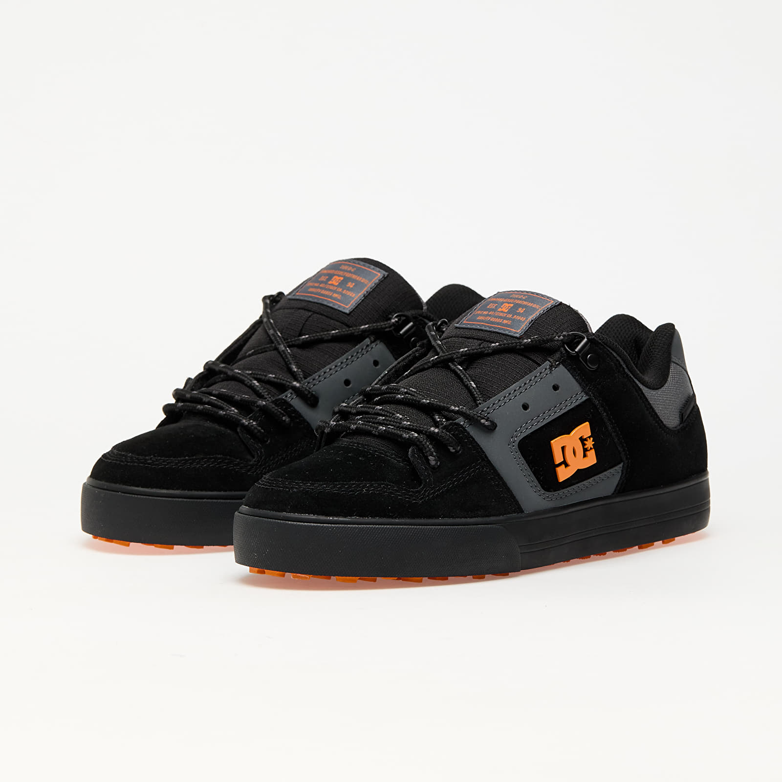Turnschuhe und Schuhe für Männer DC Pure Wnt Grey/ Black/ Orange
