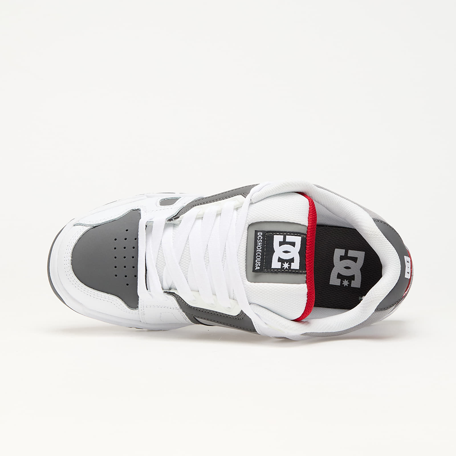 Sneakers og sko til mænd DC Stag White/ Grey/ Grey