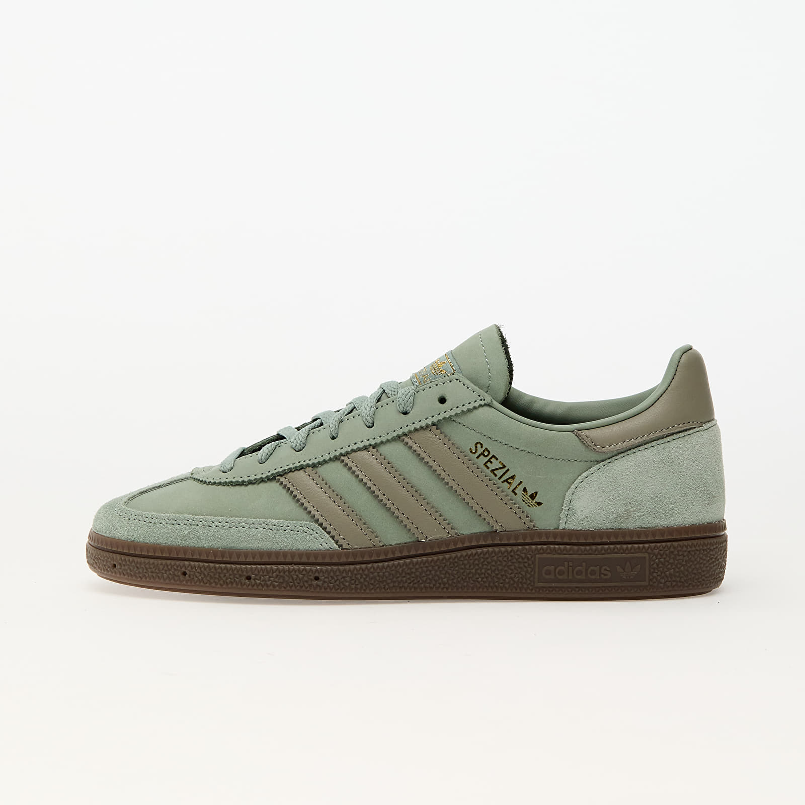Buty damskie adidas Handball Spezial W Silver Green/ Silver Pebble/ Gum5