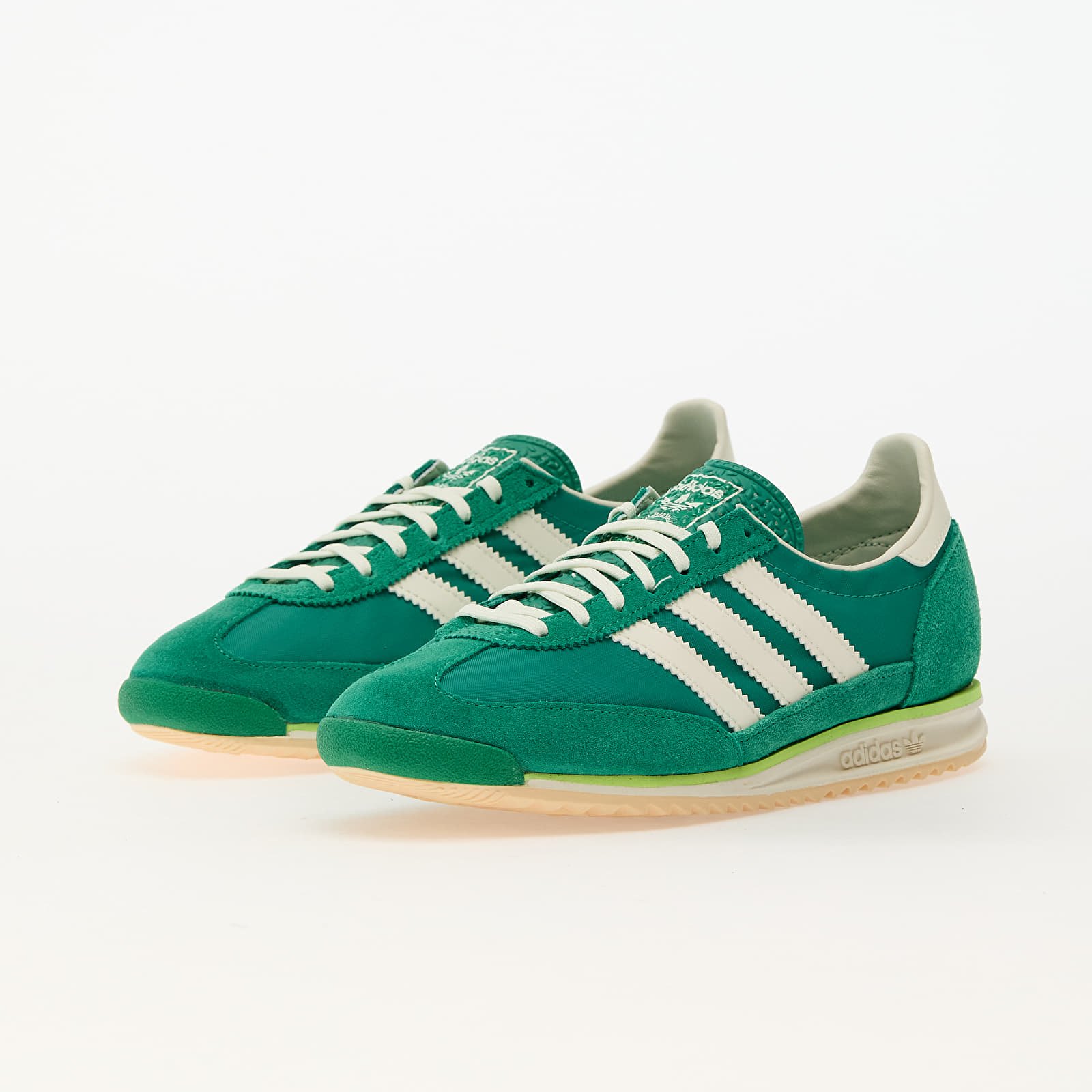 Women's sneakers and shoes adidas Sl 72 Og W Court Green/ Ivory/ Crystal Sand