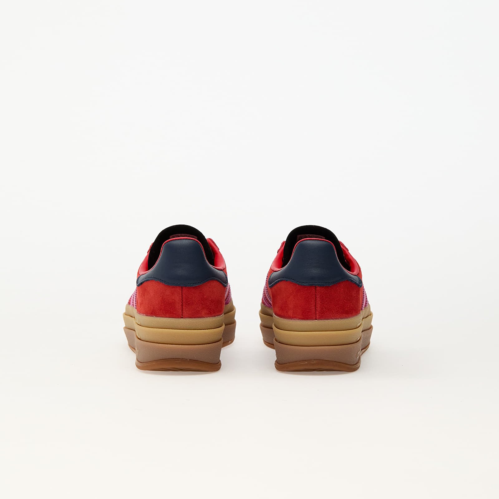 Women's sneakers and shoes adidas Gazelle Bold W Red/ Semi Lucid Fuchsia/ Night Indigo
