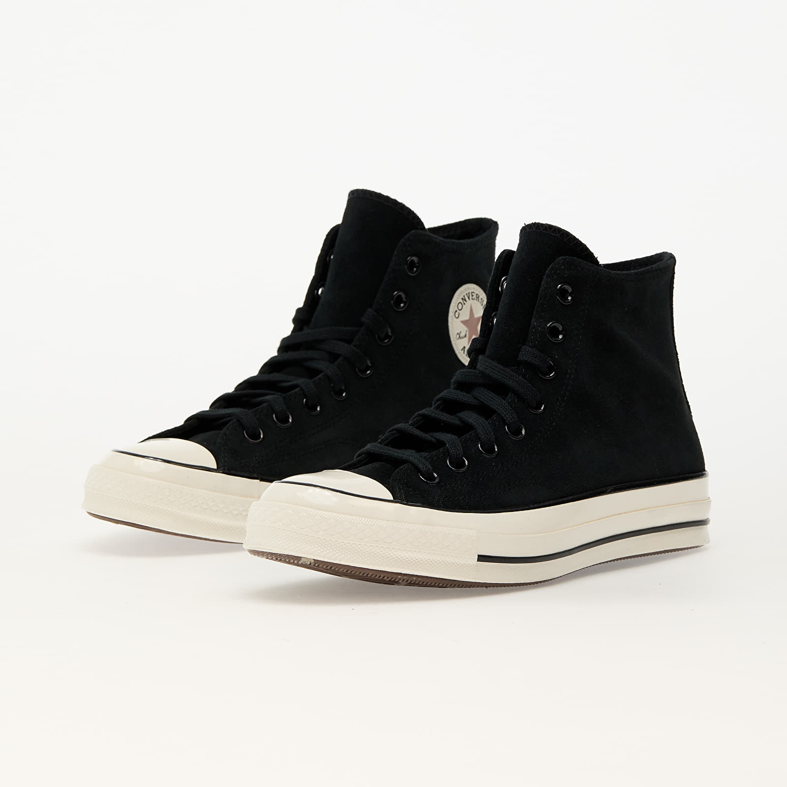 Men's sneakers and shoes Converse Chuck 70 Heritage Color Suede Black/ Bite The Dust/ Egret