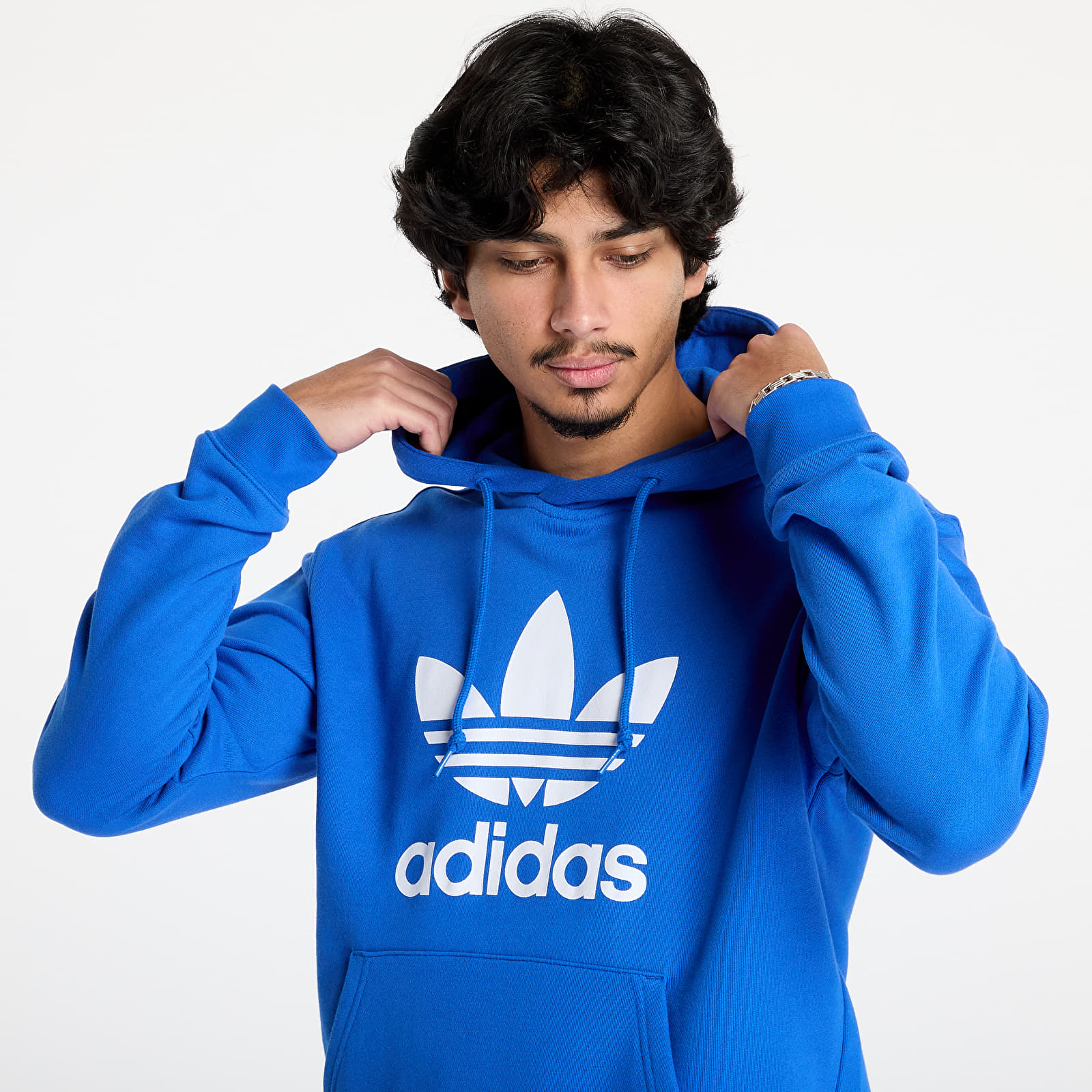 Sweatshirts adidas Adicolor Trefoil Classics Hoody Blue