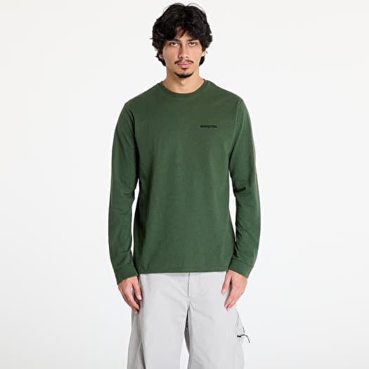 Tričko Patagonia M's L/S P-6 Logo Responsibili-Tee Torrey Pine Green