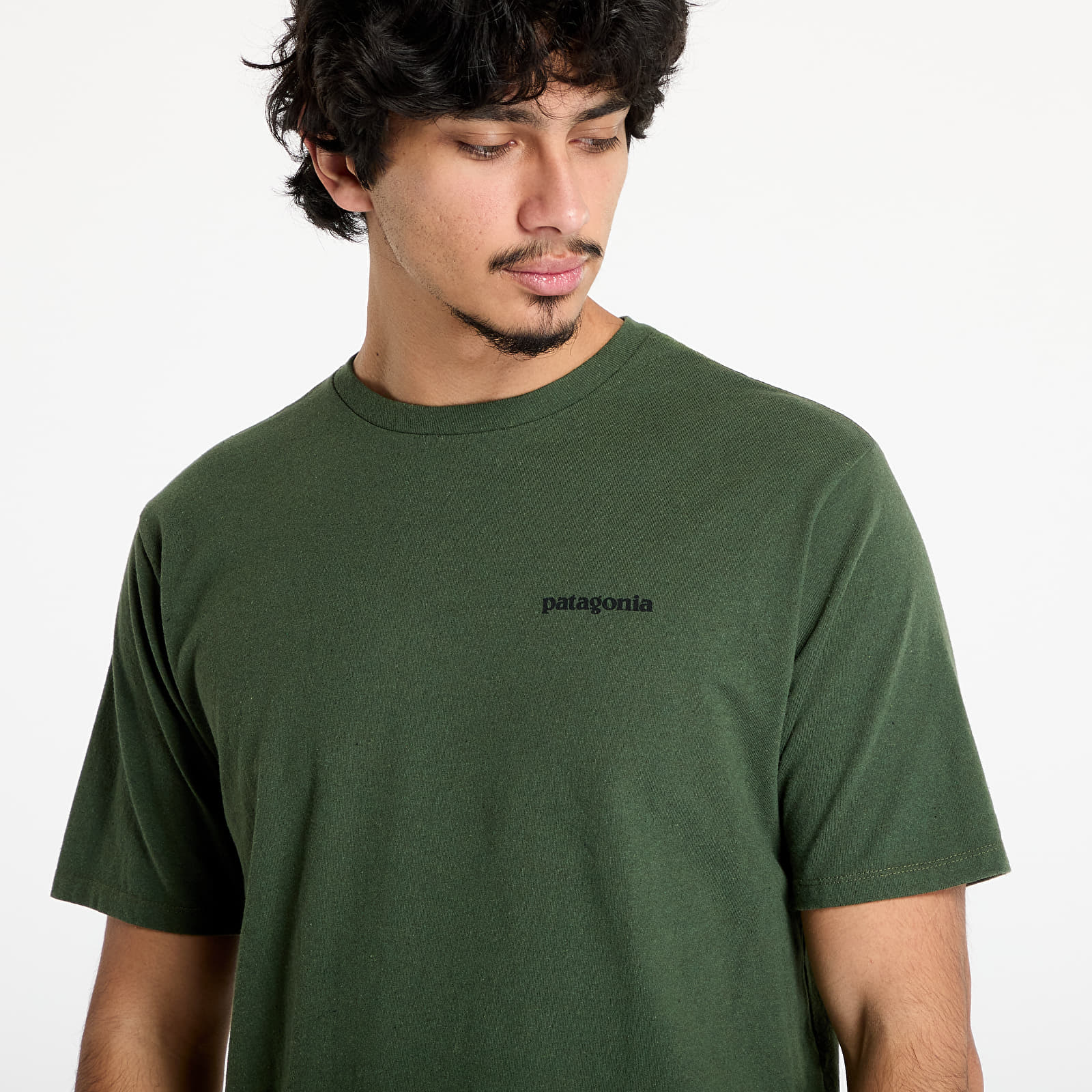 majice kratkih rukava Patagonia M's P-6 Logo Responsibili-Tee Torrey Pine Green