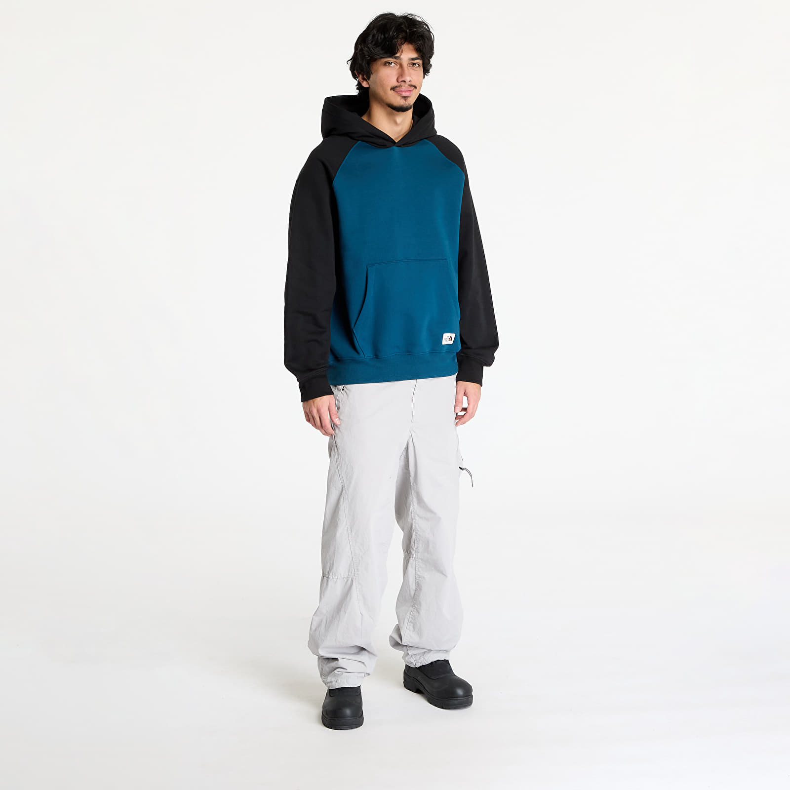 Dukserice The North Face Heritage Hoodie Midnight Petrol