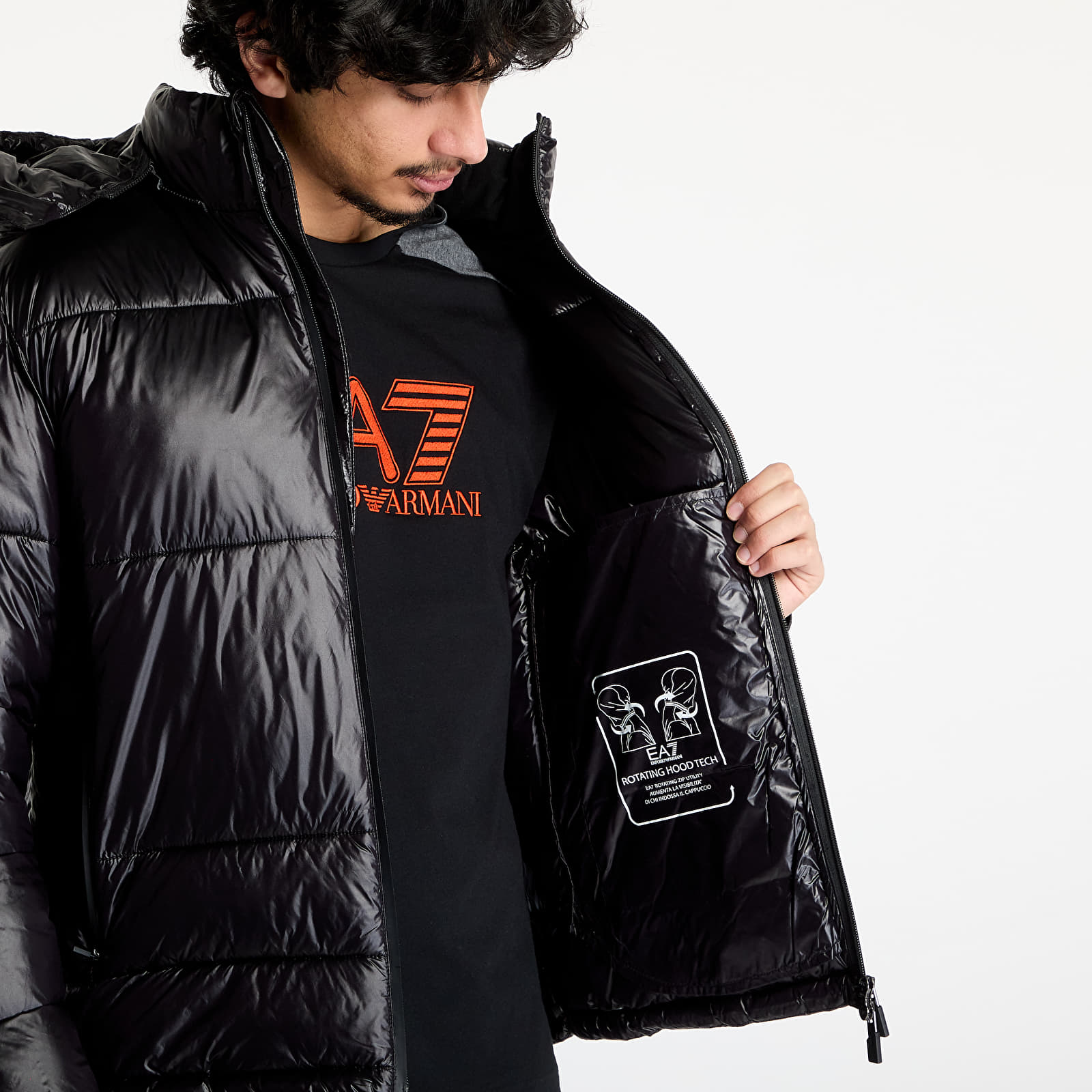 Jacken EA7 Emporio Armani Bomber Jacket Black