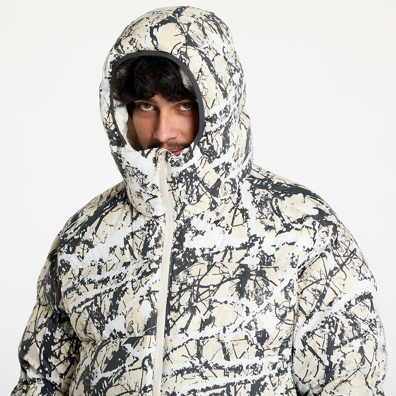 Herrenjacken Nike ACG "Lunar Lake" Men's Therma-FIT ADV Jacket Light Orewood Brown/ Summit White