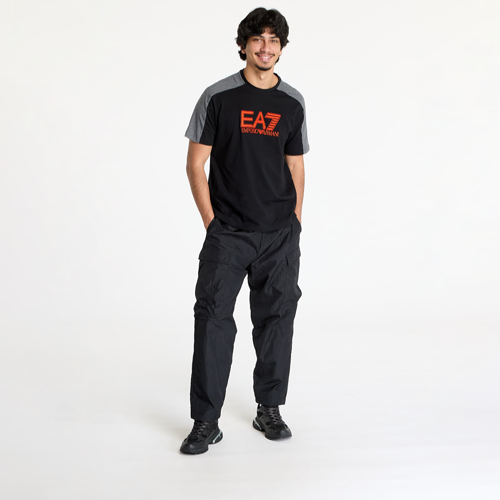 Pants EA7 Emporio Armani Trouser Black