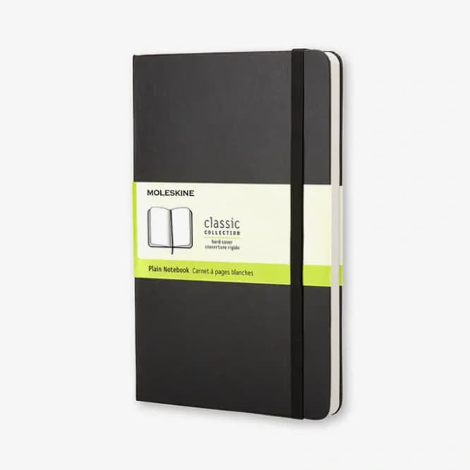 E-shop Moleskine Zápisník Tvrdý Čistý L Černý