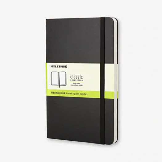 Moleskine Zápisník Tvrdý Čistý L Černý