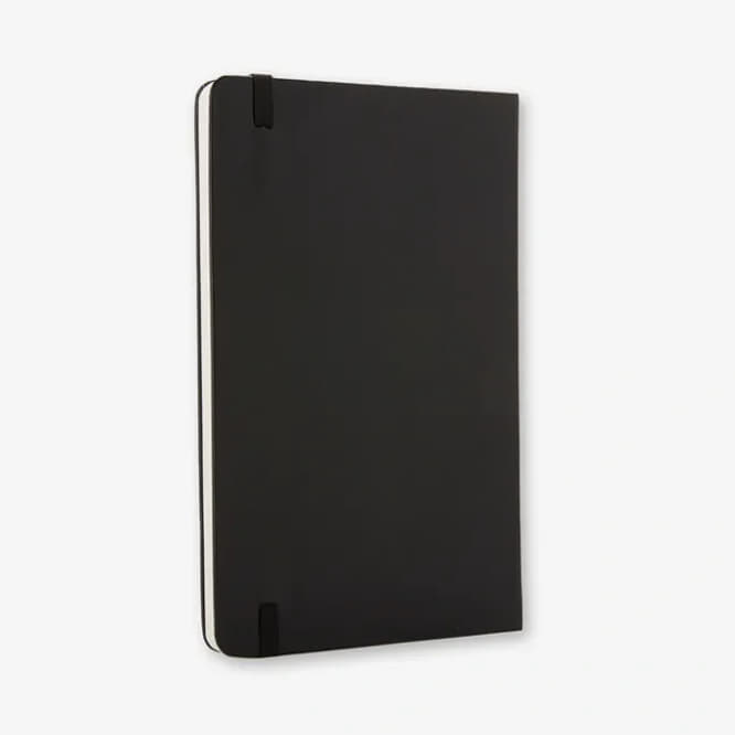 Diaries and notebooks Moleskine Zápisník Tvrdý Čistý L Černý