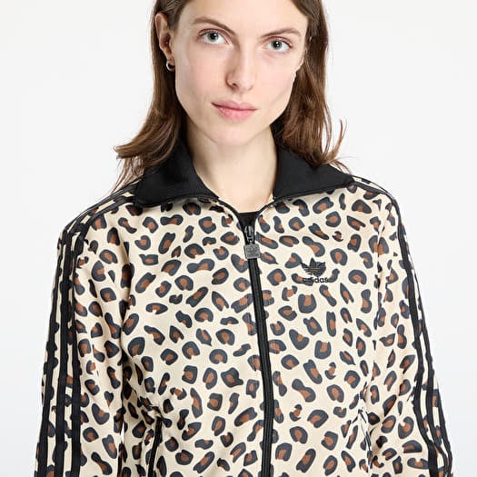 Women's jackets adidas Leopard Firebird Track Top Black | Queens Women's jackets adidas Leopard Firebird Track Top Black | Queens