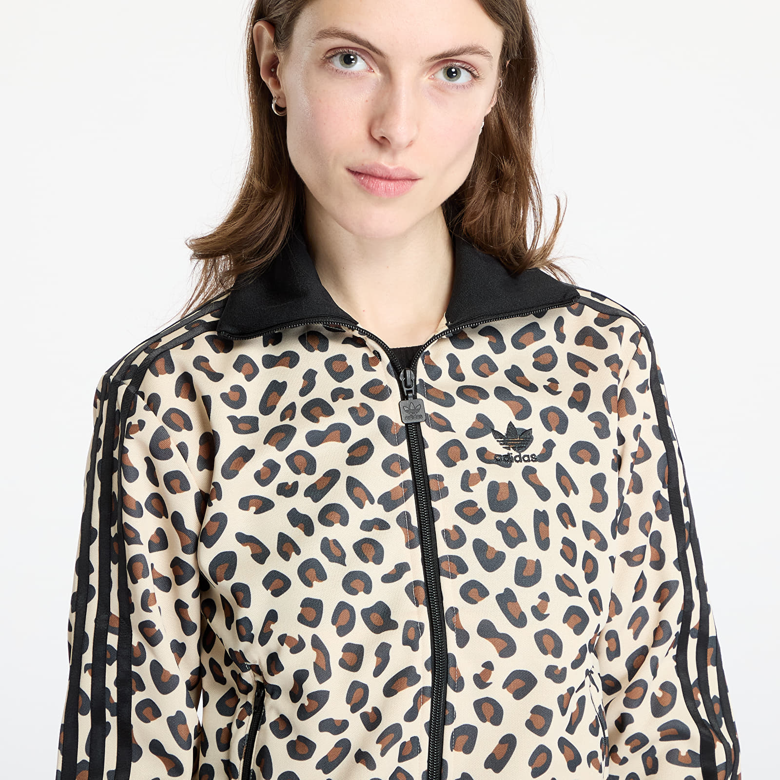 Дамски якета adidas Leopard Firebird Track Top Black