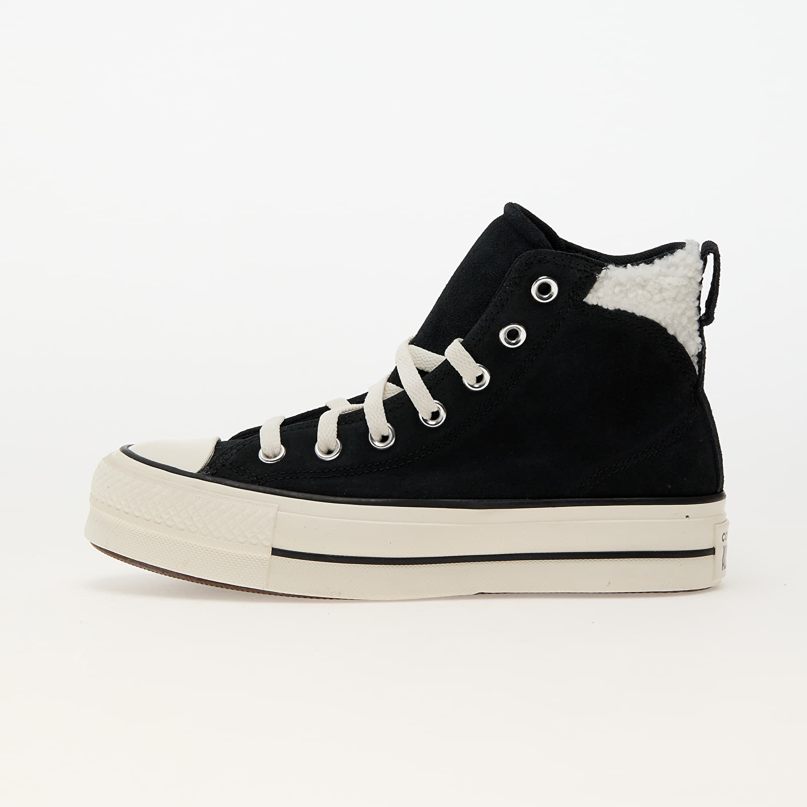 Naiste tossud ja kingad Converse Chuck Taylor All Star Puff Lift Cozy Platform Black/ Egret/ Black