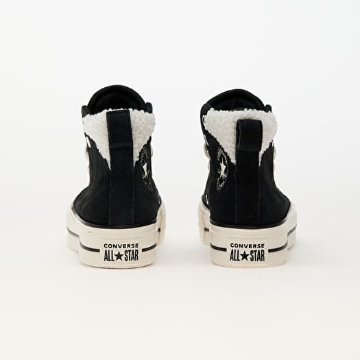 Converse chuck taylor all star suede and faux shearling low top clearance