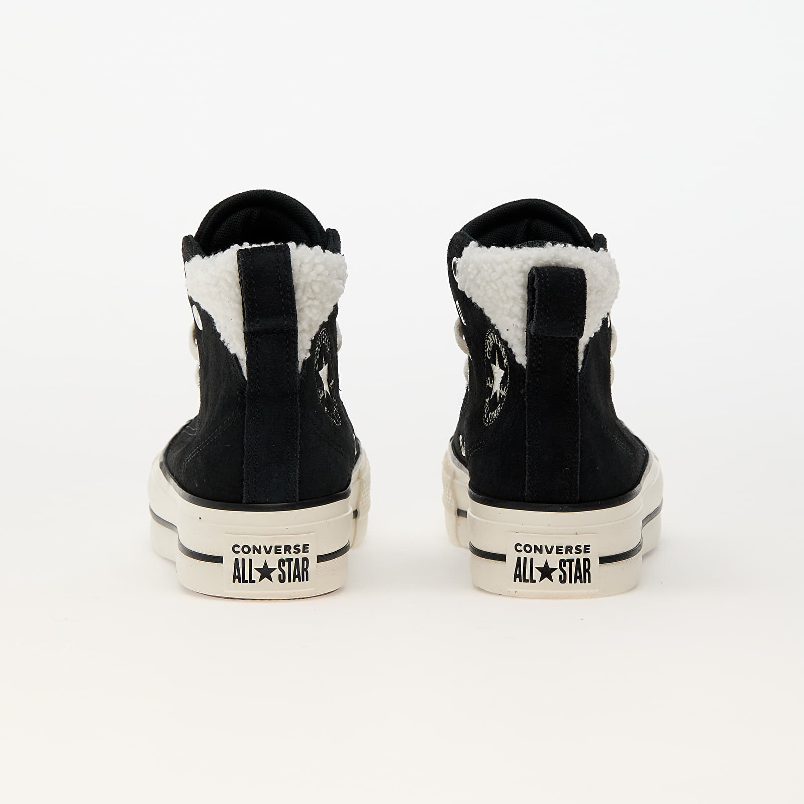 Naiste tossud ja kingad Converse Chuck Taylor All Star Puff Lift Cozy Platform Black/ Egret/ Black