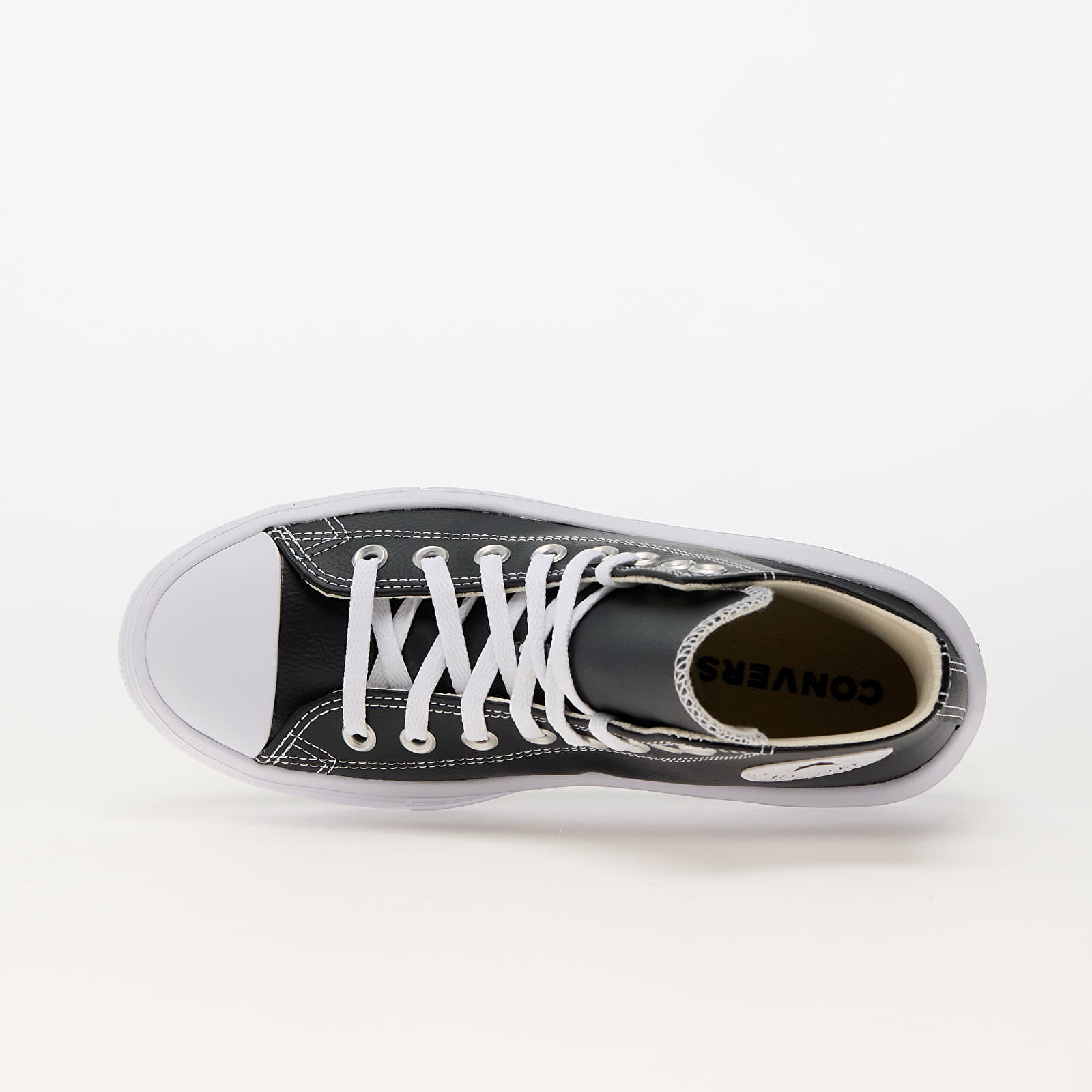 Scarpe donna Converse Chuck Taylor All Star Move Platform Leather Black/ White/ White