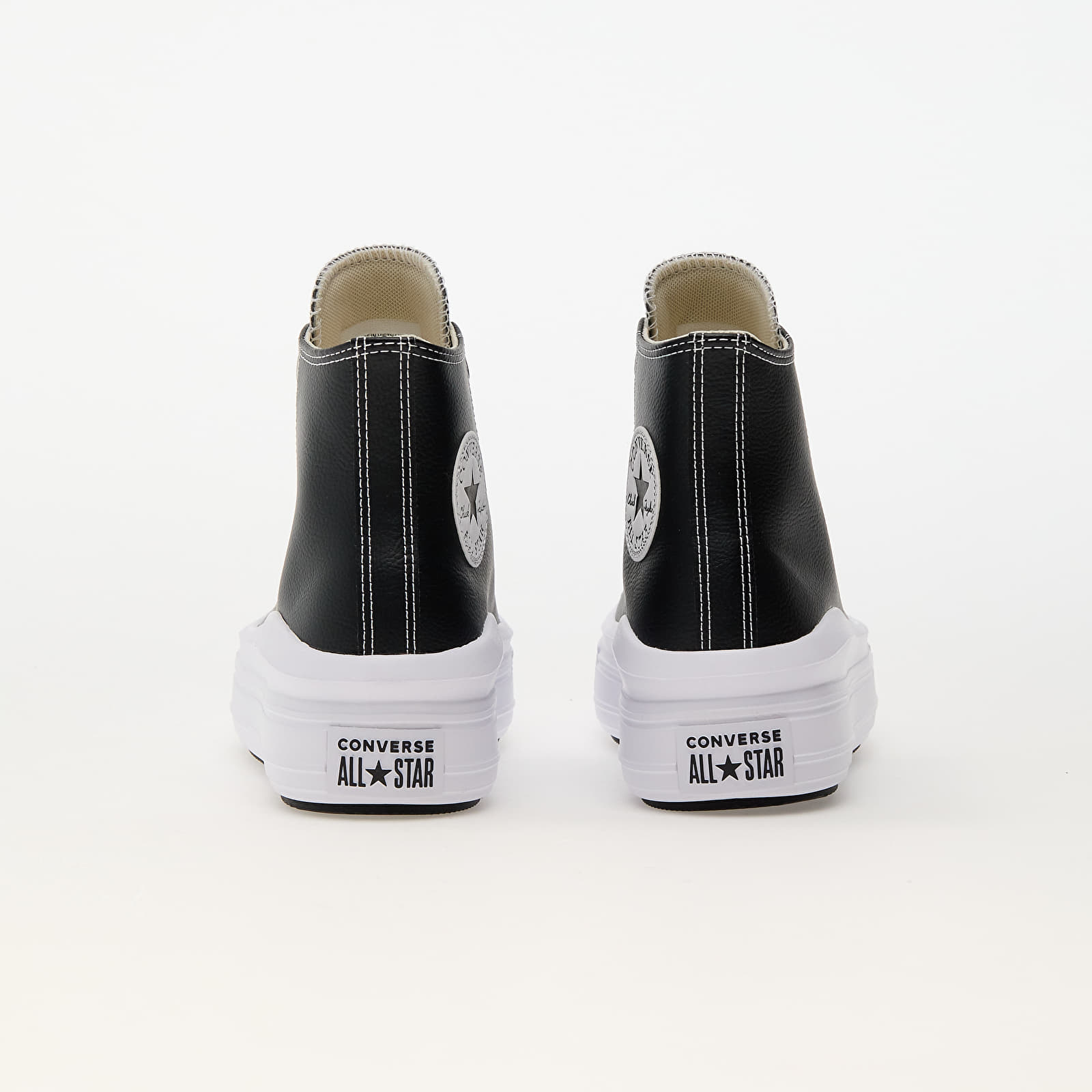 Scarpe donna Converse Chuck Taylor All Star Move Platform Leather Black/ White/ White