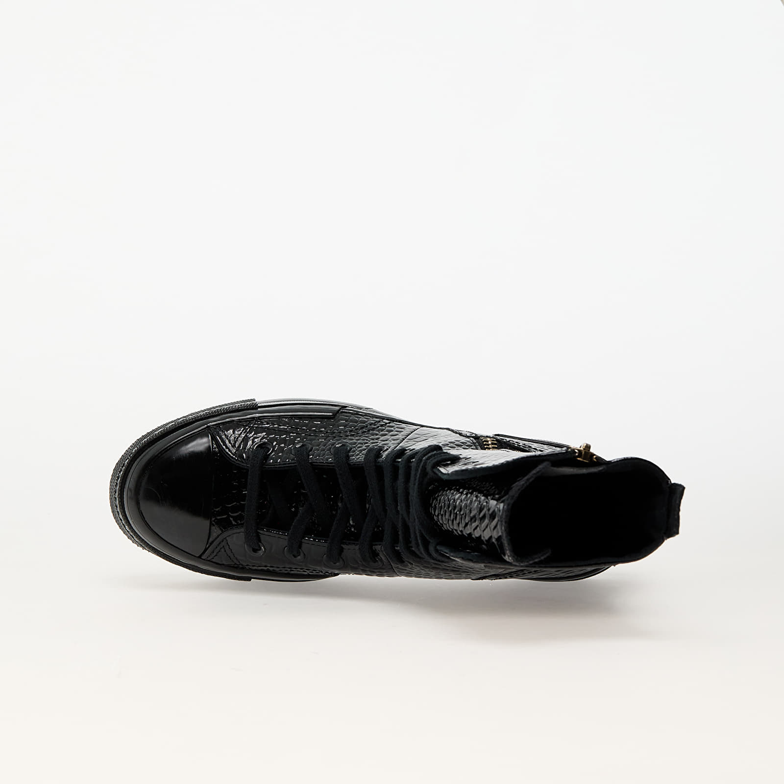 Men's sneakers and shoes Converse Chuck 70 Plus Xhi Leather Black/ Black/ Light Gold