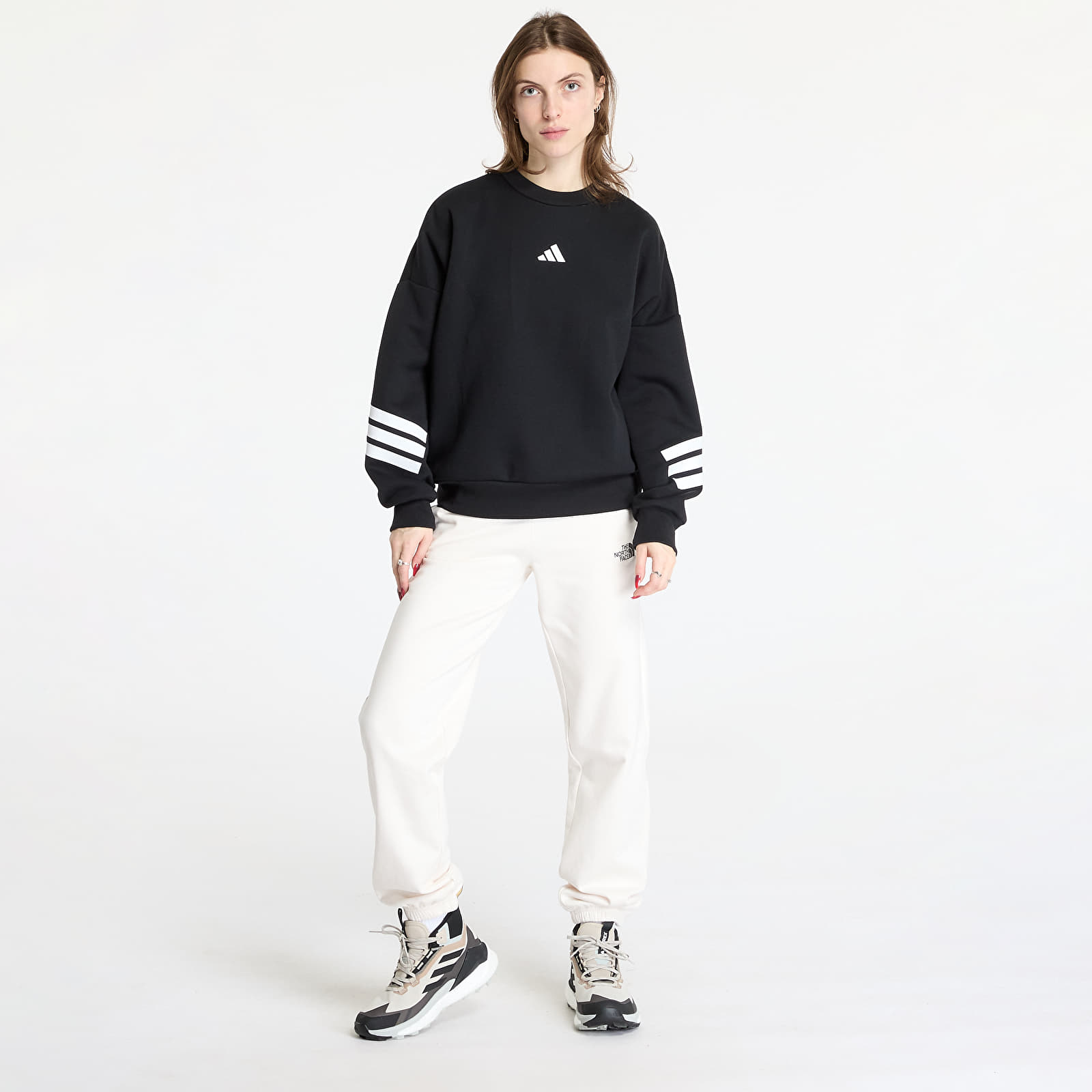 Hoodies and sweatshirts  adidas Future Icons Three Stripes Sweatshirt Black