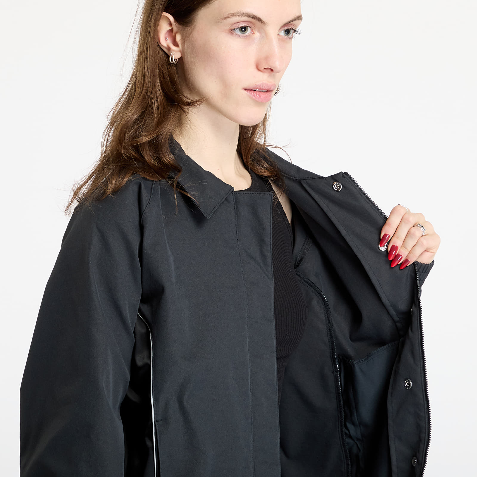 Jackets Nike Sportswear Women's Woven Jacket  Black/ Black