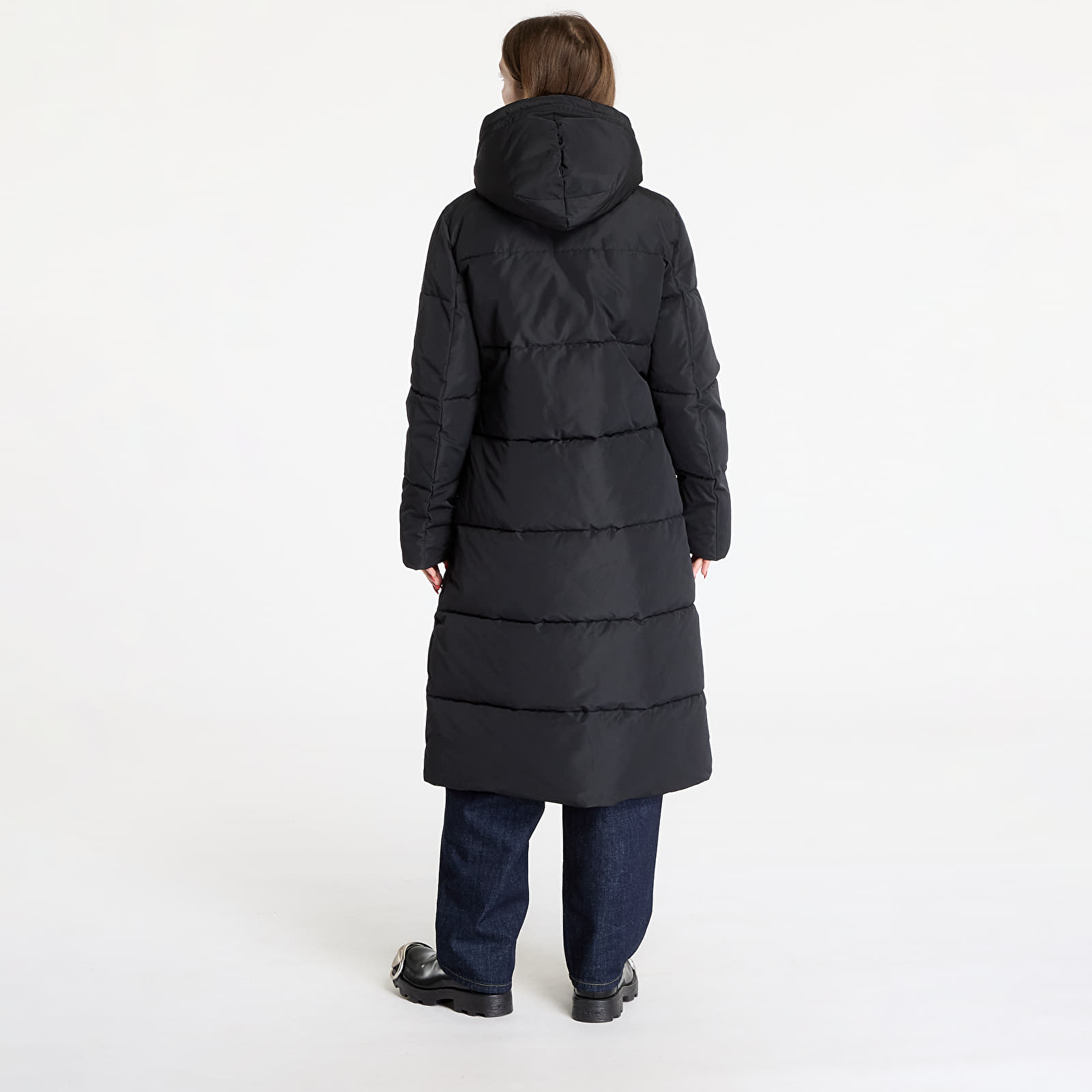Plašči EA7 Emporio Armani Caban Coat Black