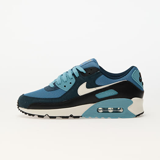Turnschuhe und Schuhe fur Manner Nike Air Max 90 Prm Aegean Storm Pale Ivory Armory Navy Queens