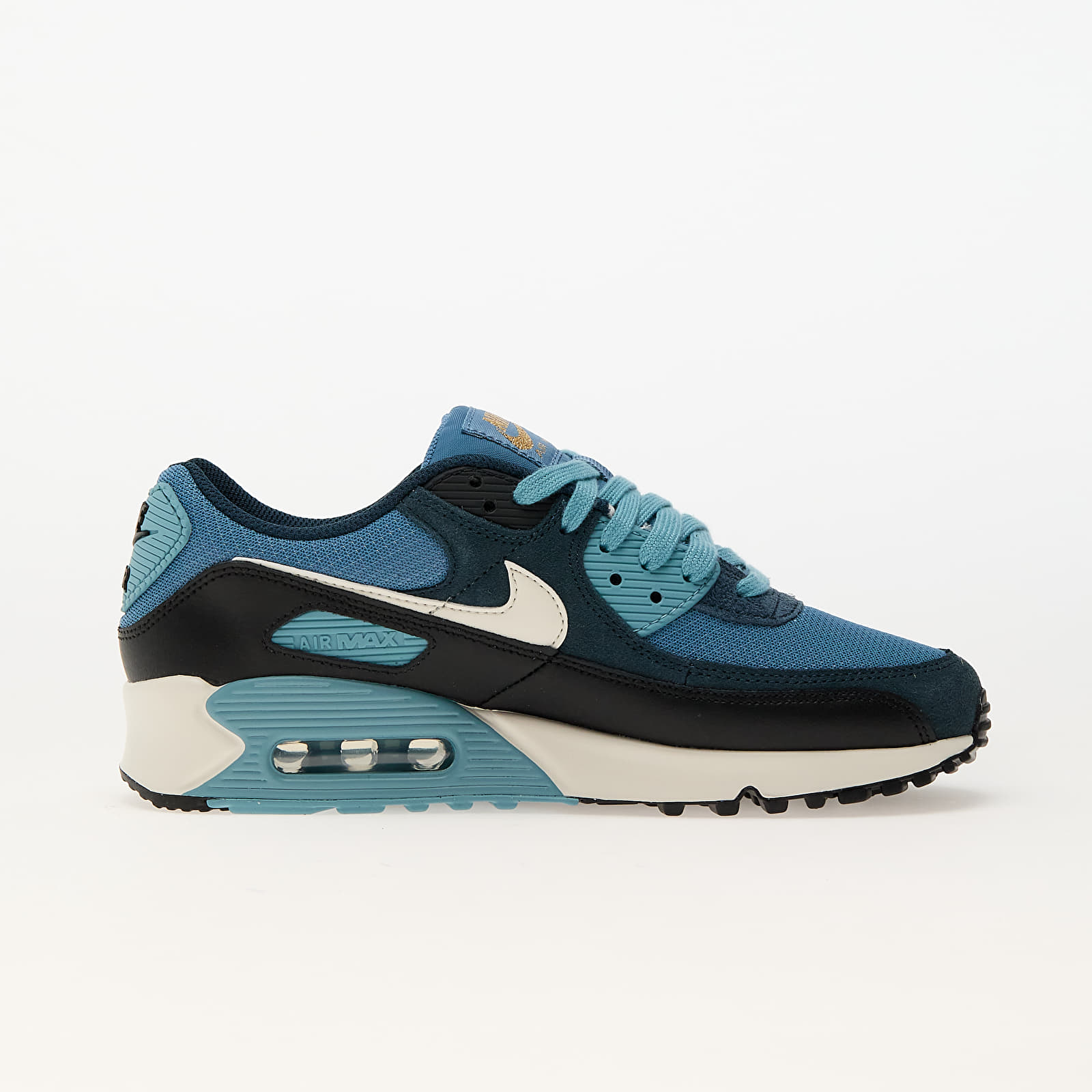 Męskie trampki i buty Nike Air Max 90 Prm Aegean Storm/ Pale Ivory-Armory Navy