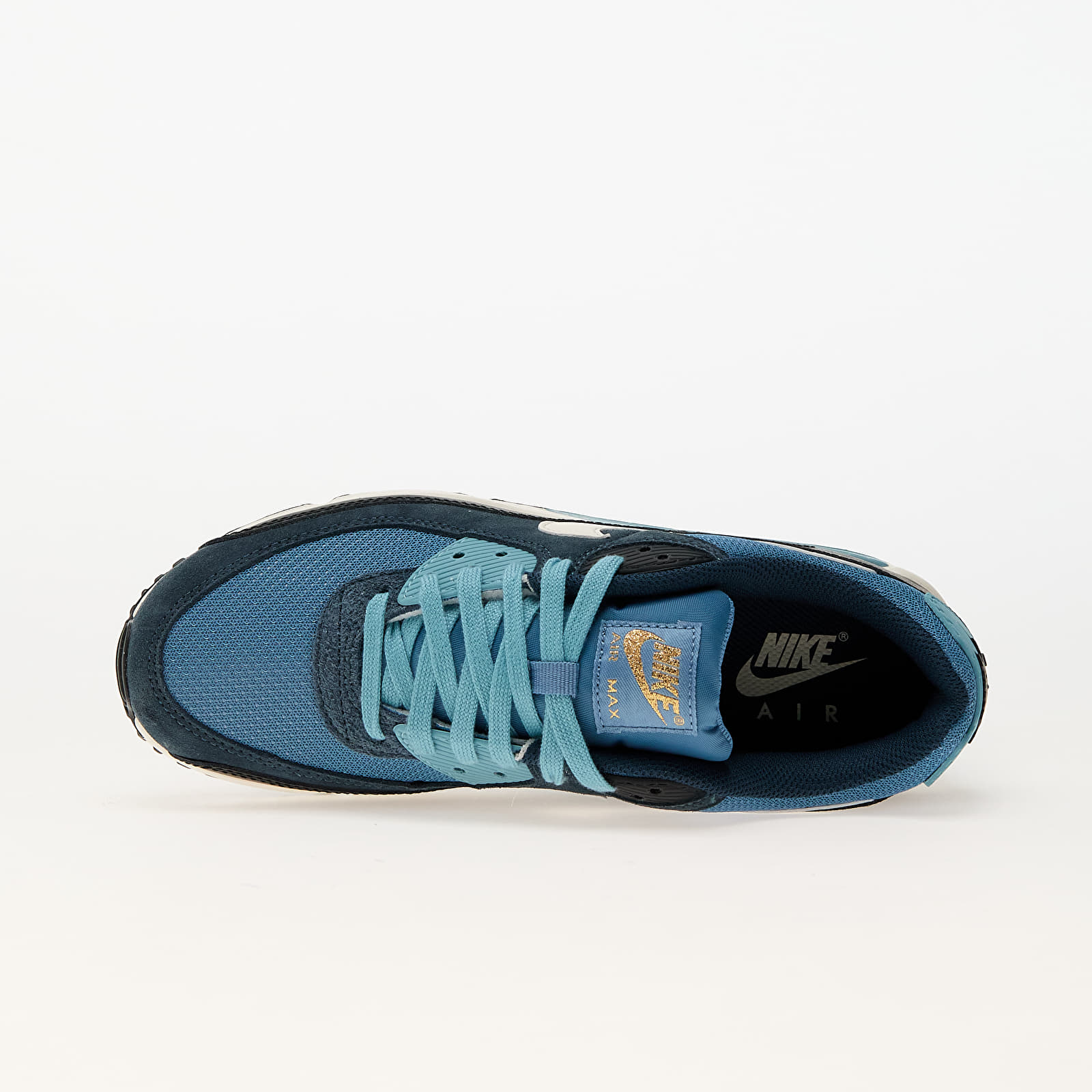 Męskie trampki i buty Nike Air Max 90 Prm Aegean Storm/ Pale Ivory-Armory Navy