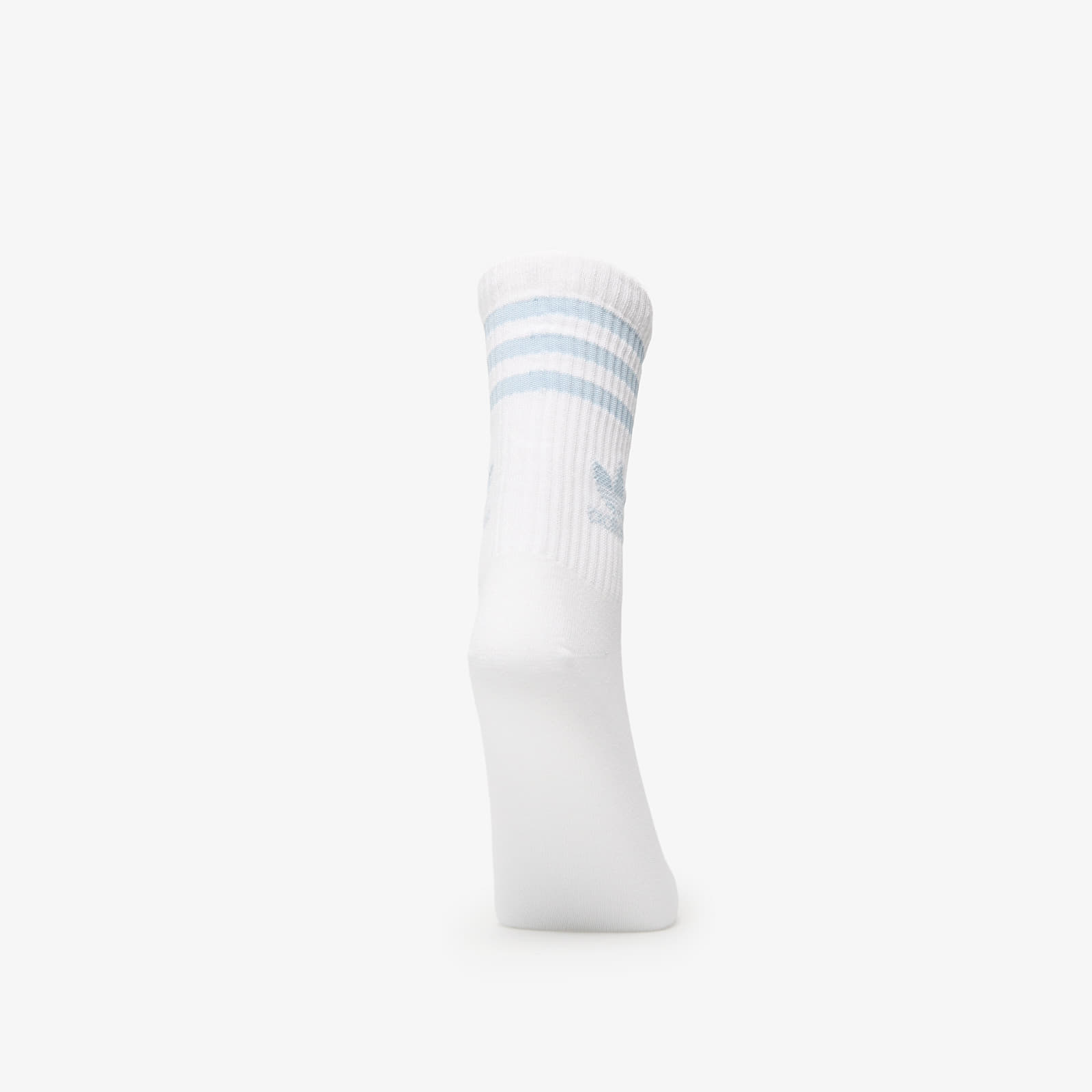 Férfi zoknik adidas 3 Stripes Crew Sock 3-Pack Wonder Blue/ Night Indigo/ White