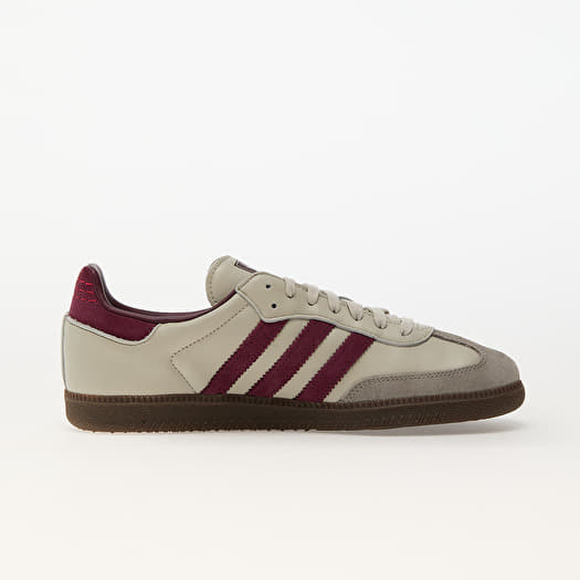 Maroon adidas samba sales